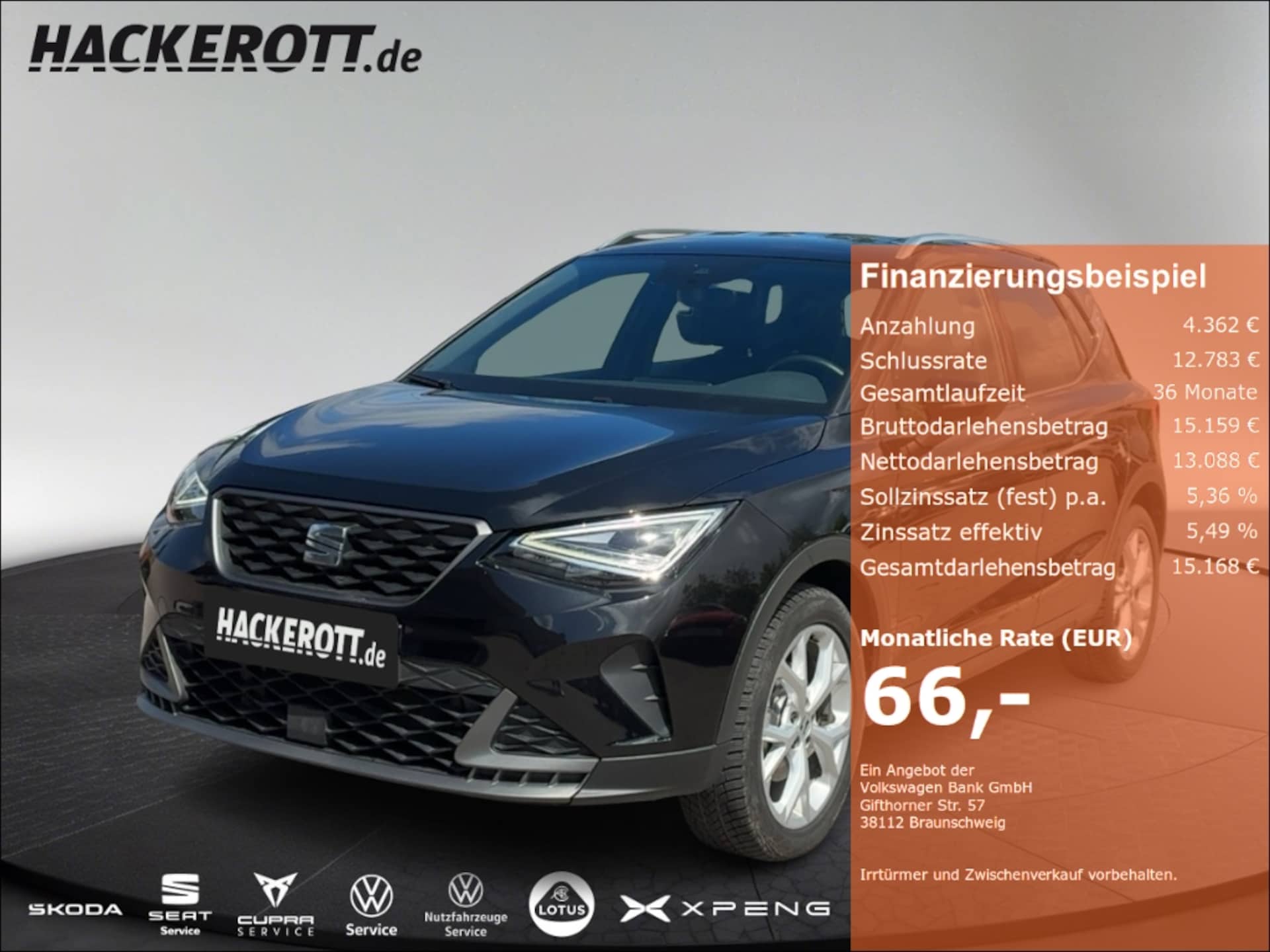 SEAT Arona FR