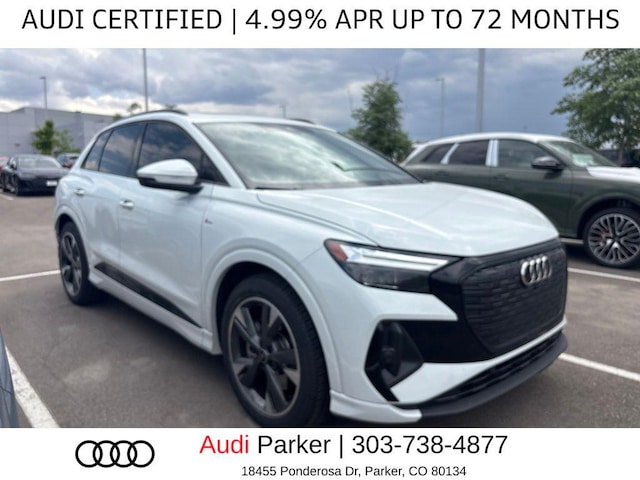 Used 2024 Audi Q4 e-tron Premium with VIN WA1KUBFZ2RP039508 for sale in Parker, CO