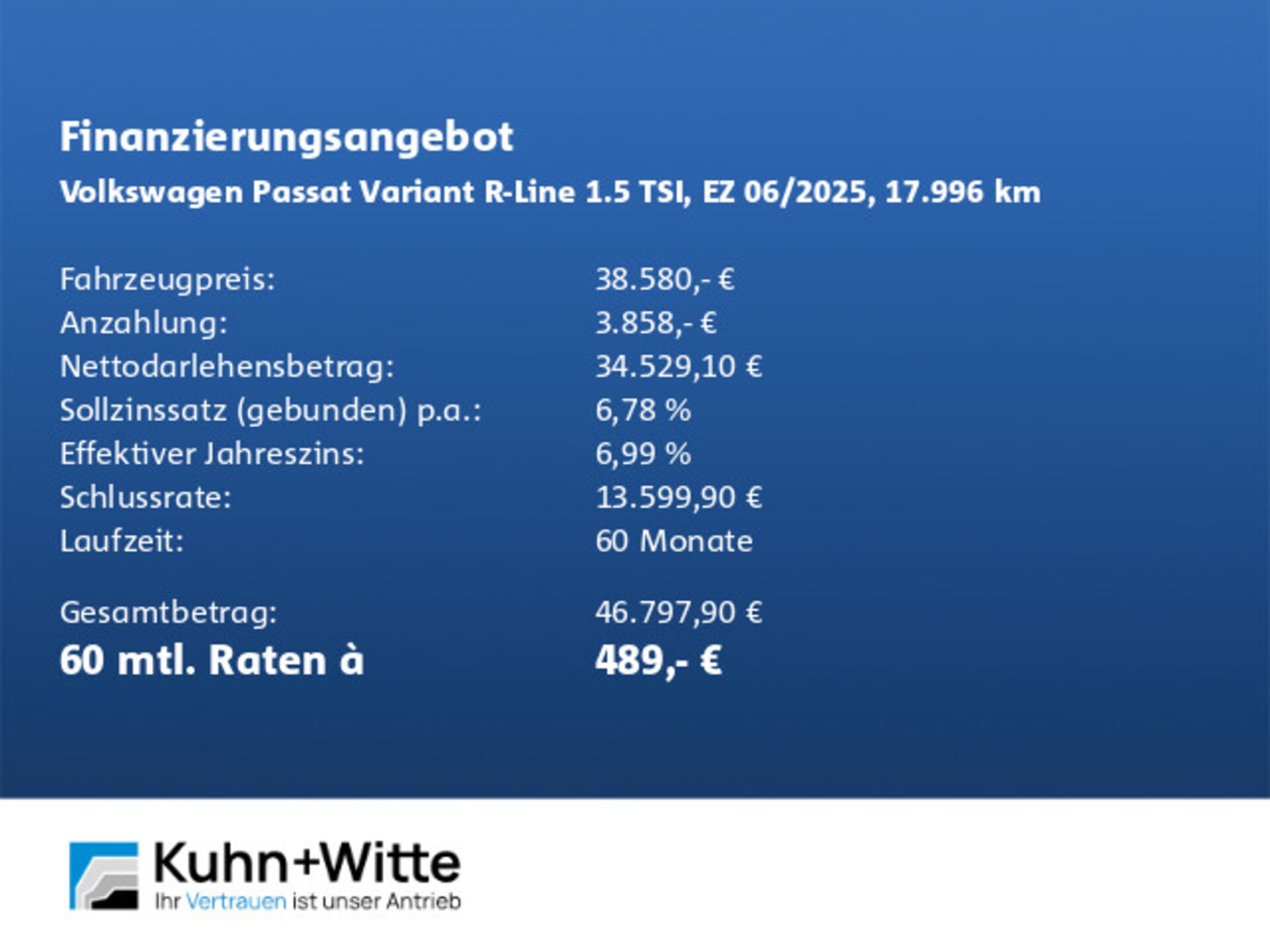 Volkswagen Passat R-Line