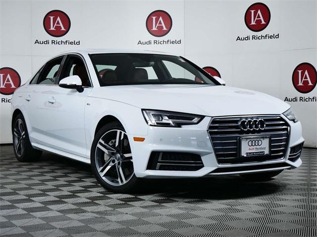 Used 2018 Audi A4 Premium Plus with VIN WAUENAF47JA053195 for sale in Richfield, Minnesota