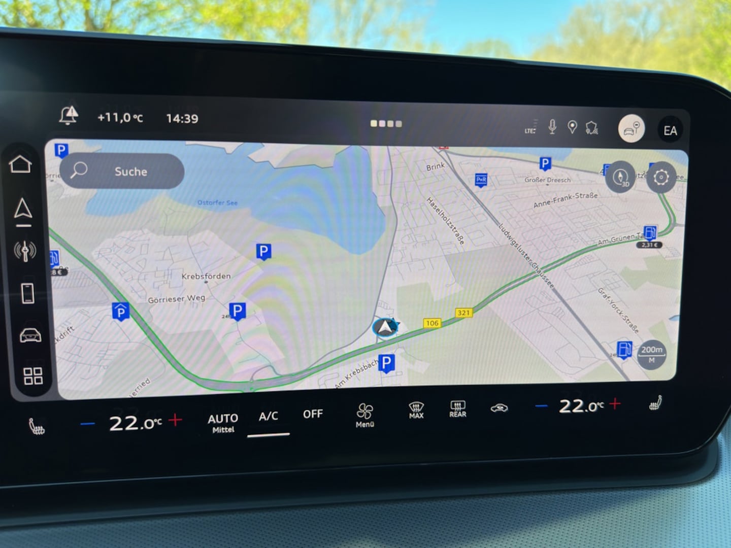 Bild über Audi Q3 Sportback TDI 110 kW S tronic - für weitere Informationen kontaktieren Sie den Audi Partner