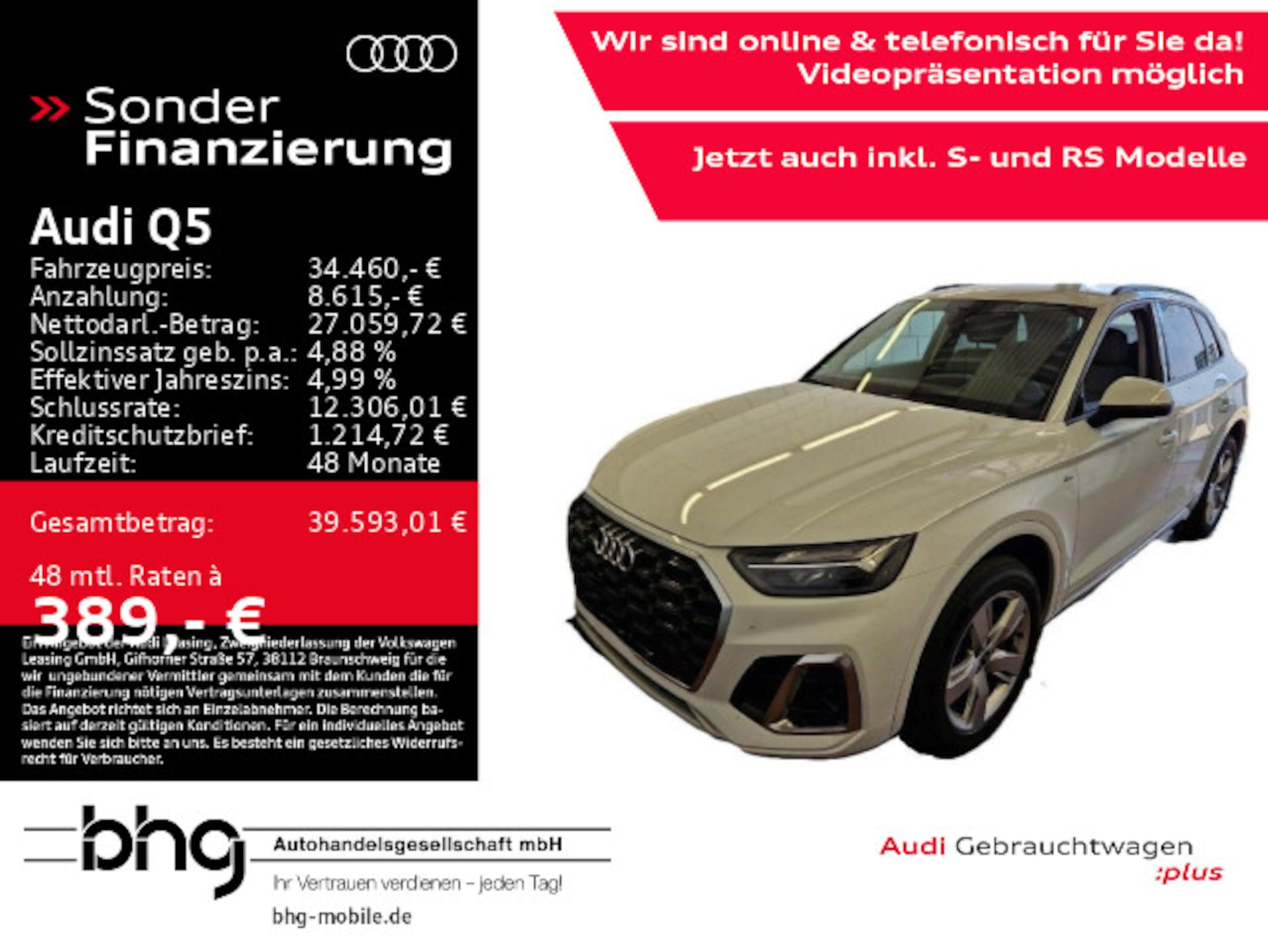 Audi Q5 SUV S line