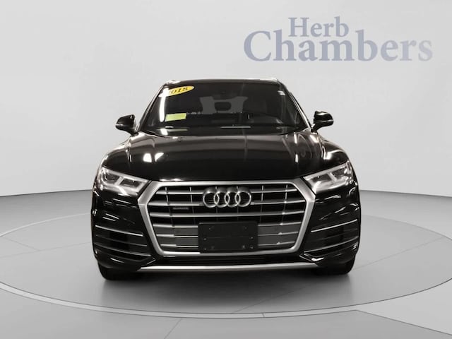 Used 2018 Audi Q5 Premium Plus with VIN WA1BNAFY7J2210589 for sale in Brookline, MA