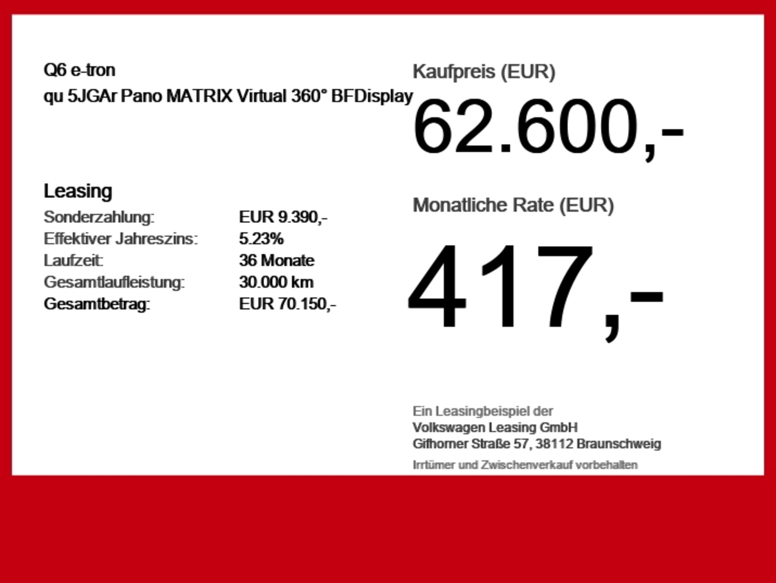 Audi Q6 e-tron – Bild 6