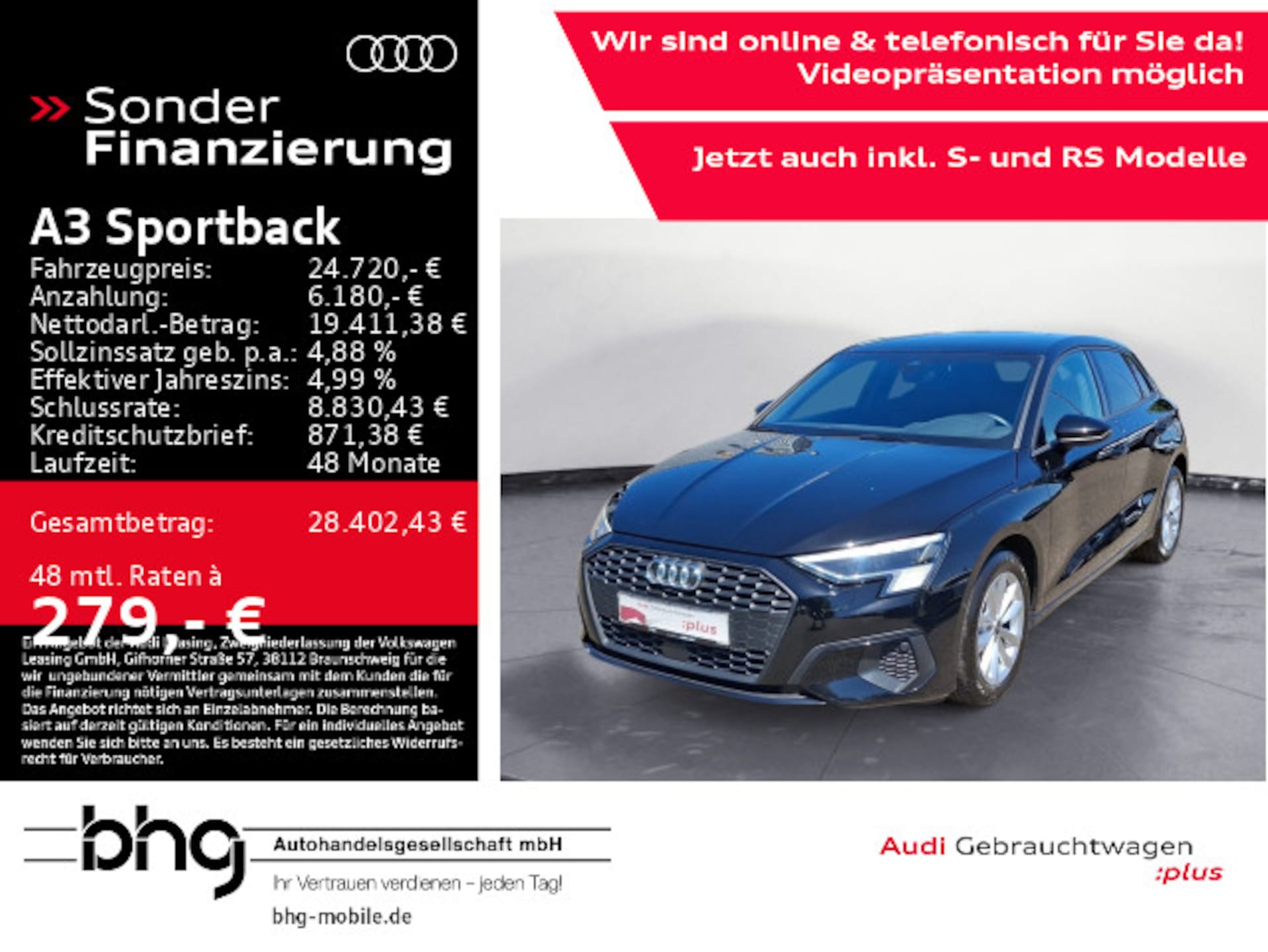 Audi A3 Sportback