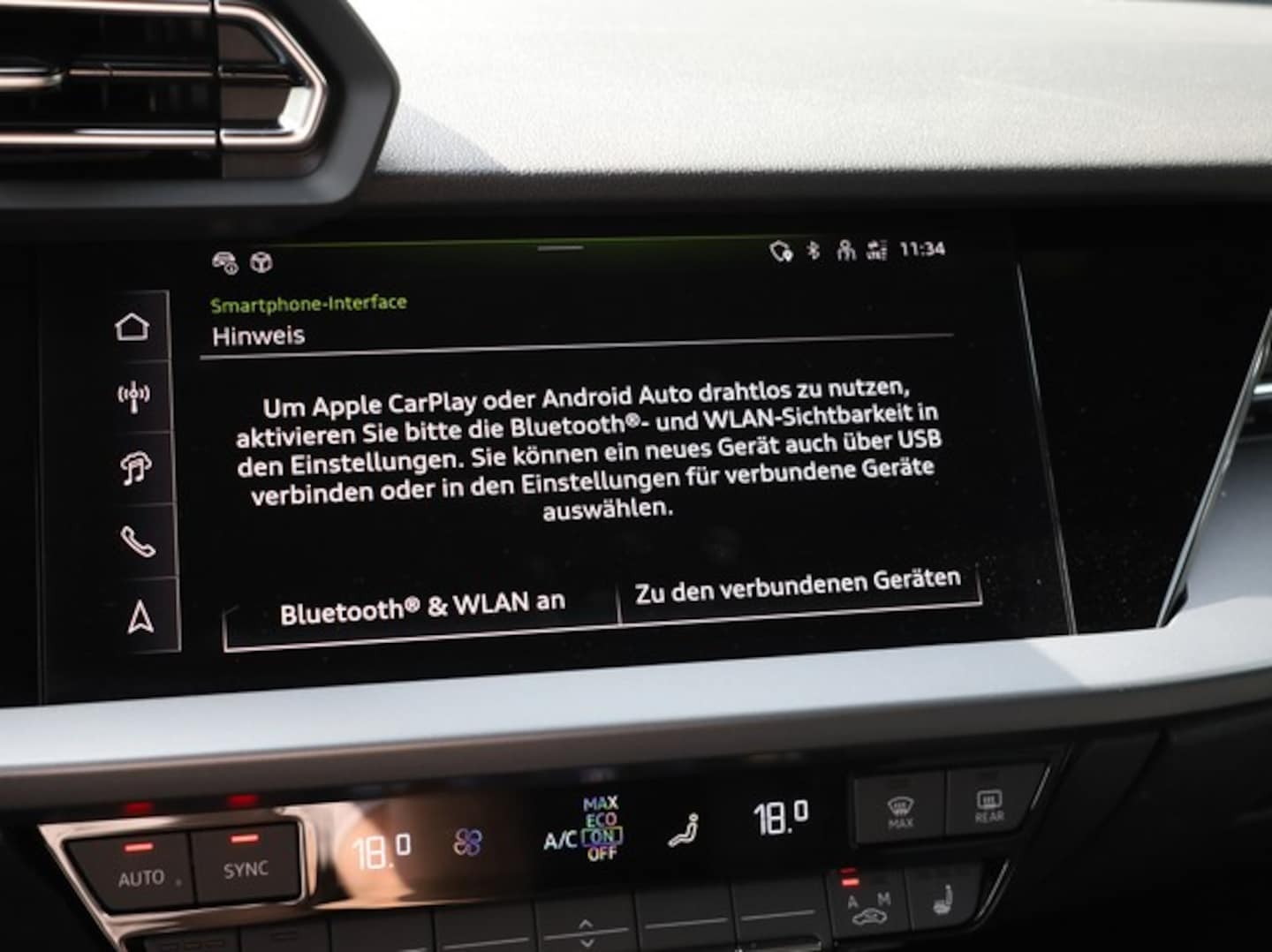 Bild über Audi A3 Sportback S line 35 TFSI S tronic - für weitere Informationen kontaktieren Sie den Audi Partner