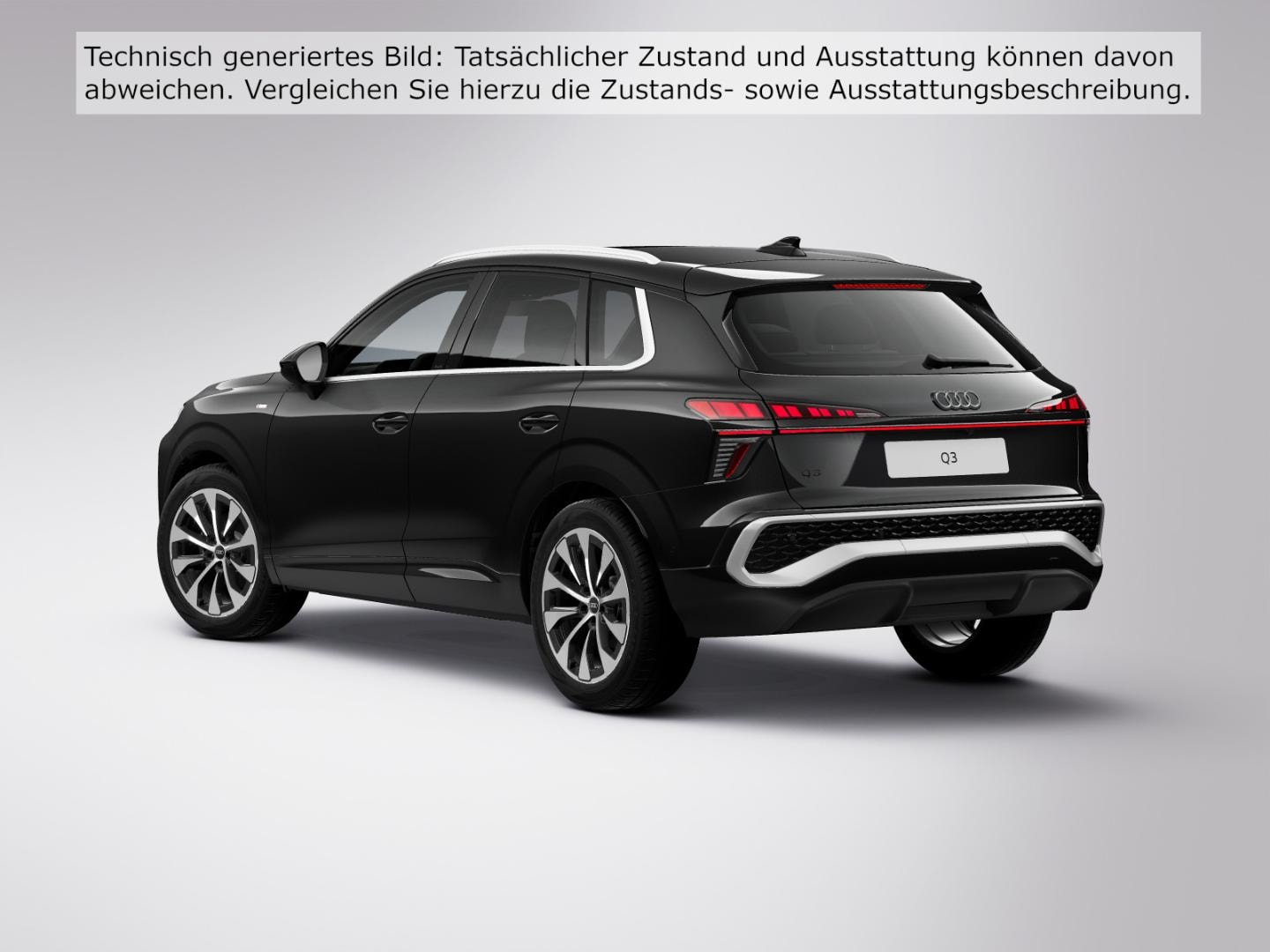 Bild über Audi Q3 SUV TFSI 110 kW S tronic - für weitere Informationen kontaktieren Sie den Audi Partner