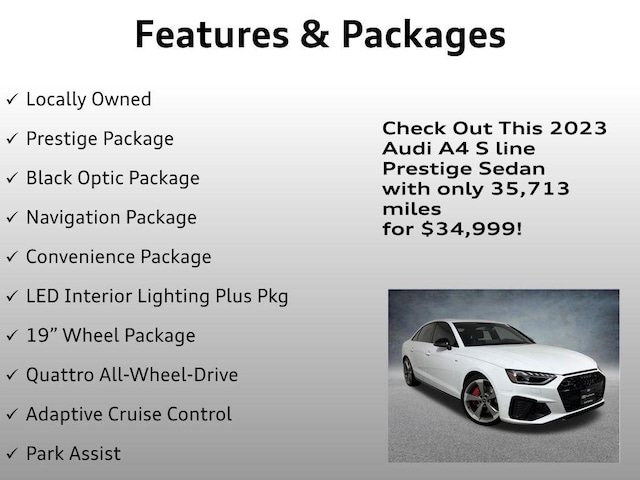 2023 Audi A4 Sedan