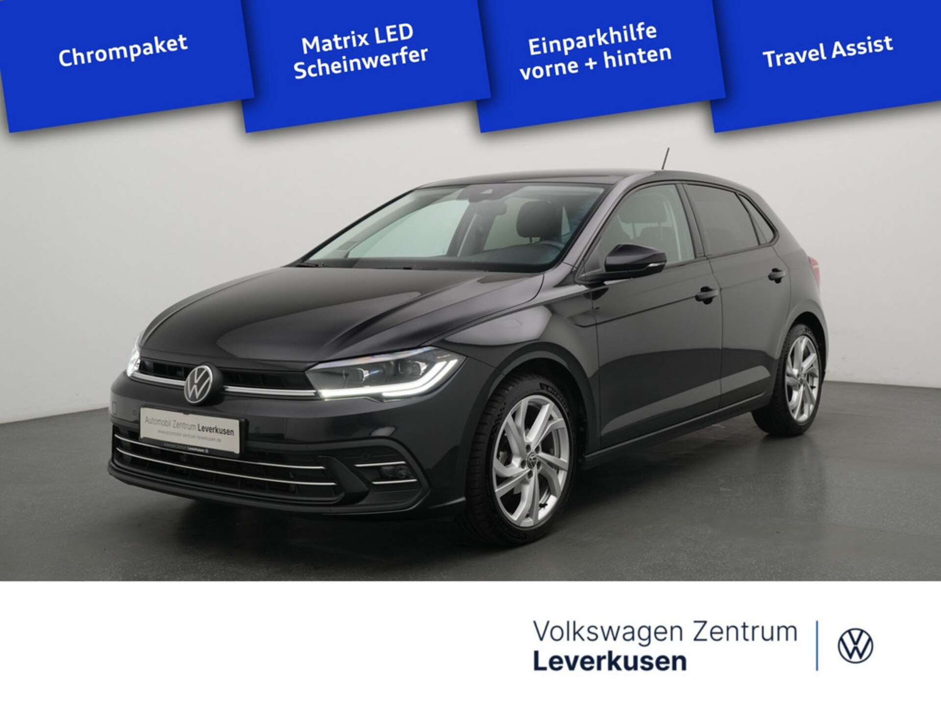 Volkswagen Polo 2024 — Polo Style DSG PANO MATRIX LEDER ACC AHK NAVI