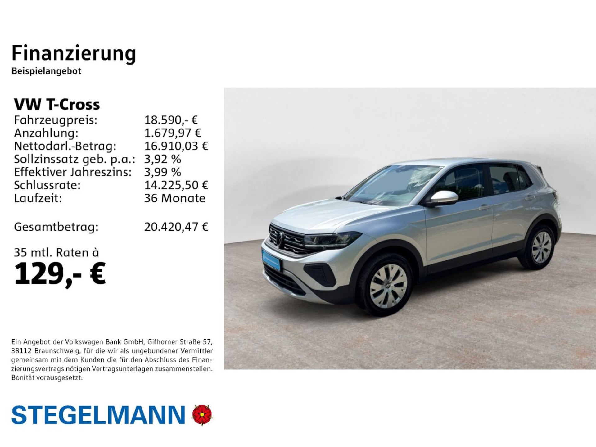 Volkswagen T-Cross Basis-Modell