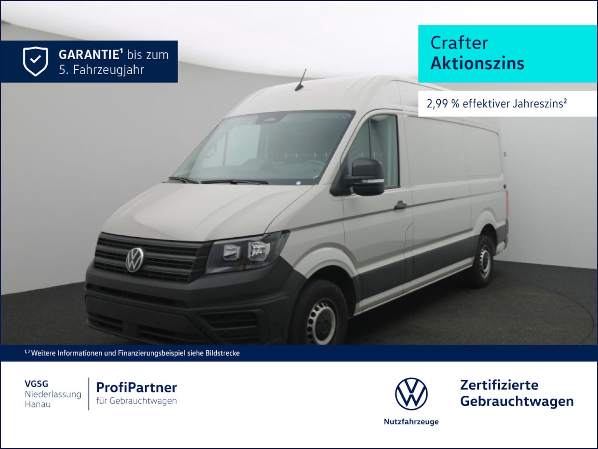 Volkswagen Crafter Kasten mittlerer Radstand