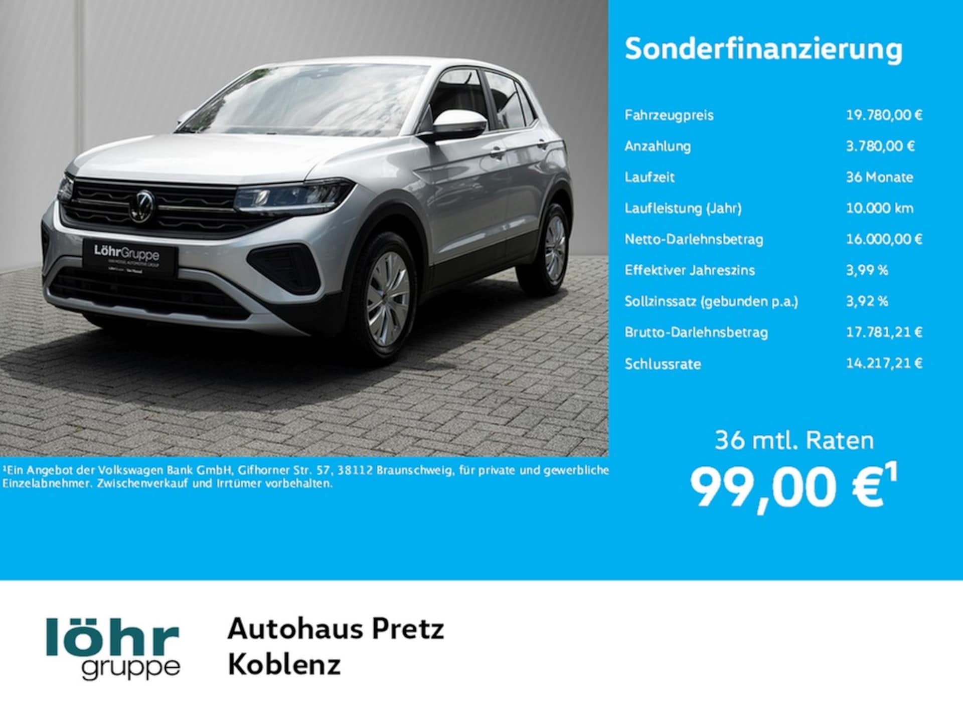 Volkswagen T-Cross Basis-Modell