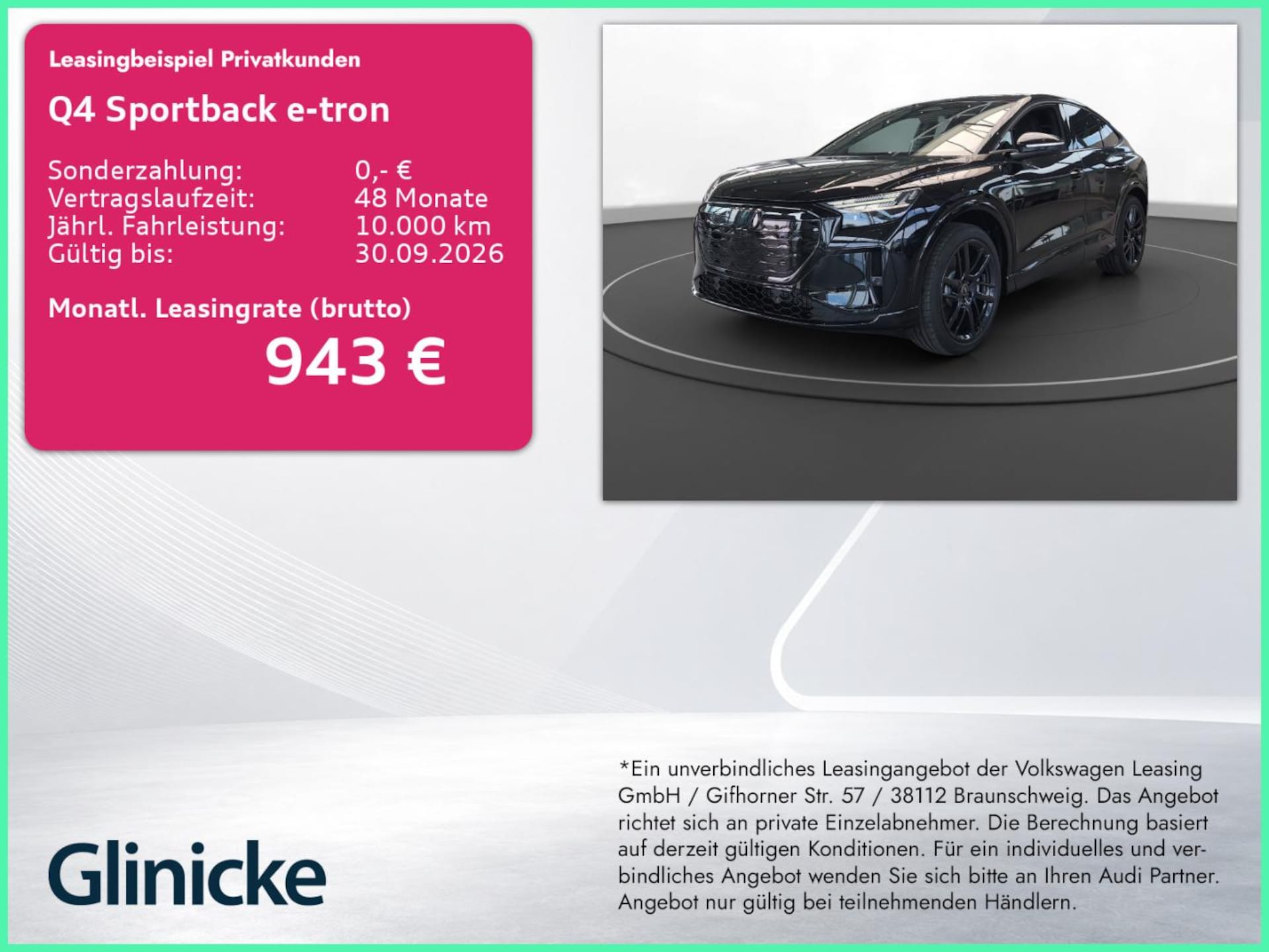 Audi Q4 Sportback e-tron