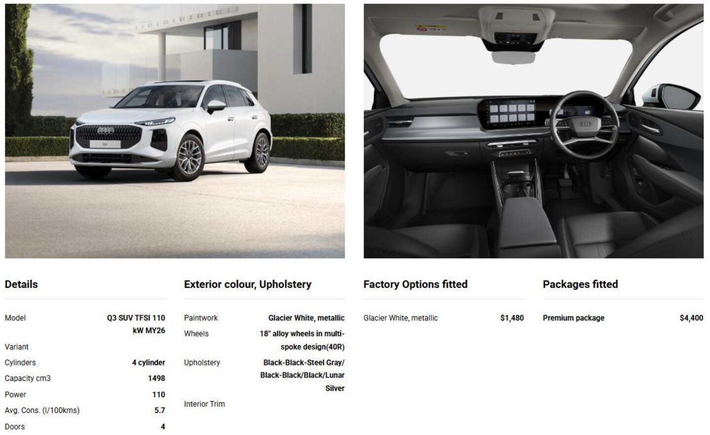 Image about Audi Q3 SUV TFSI 110 kW