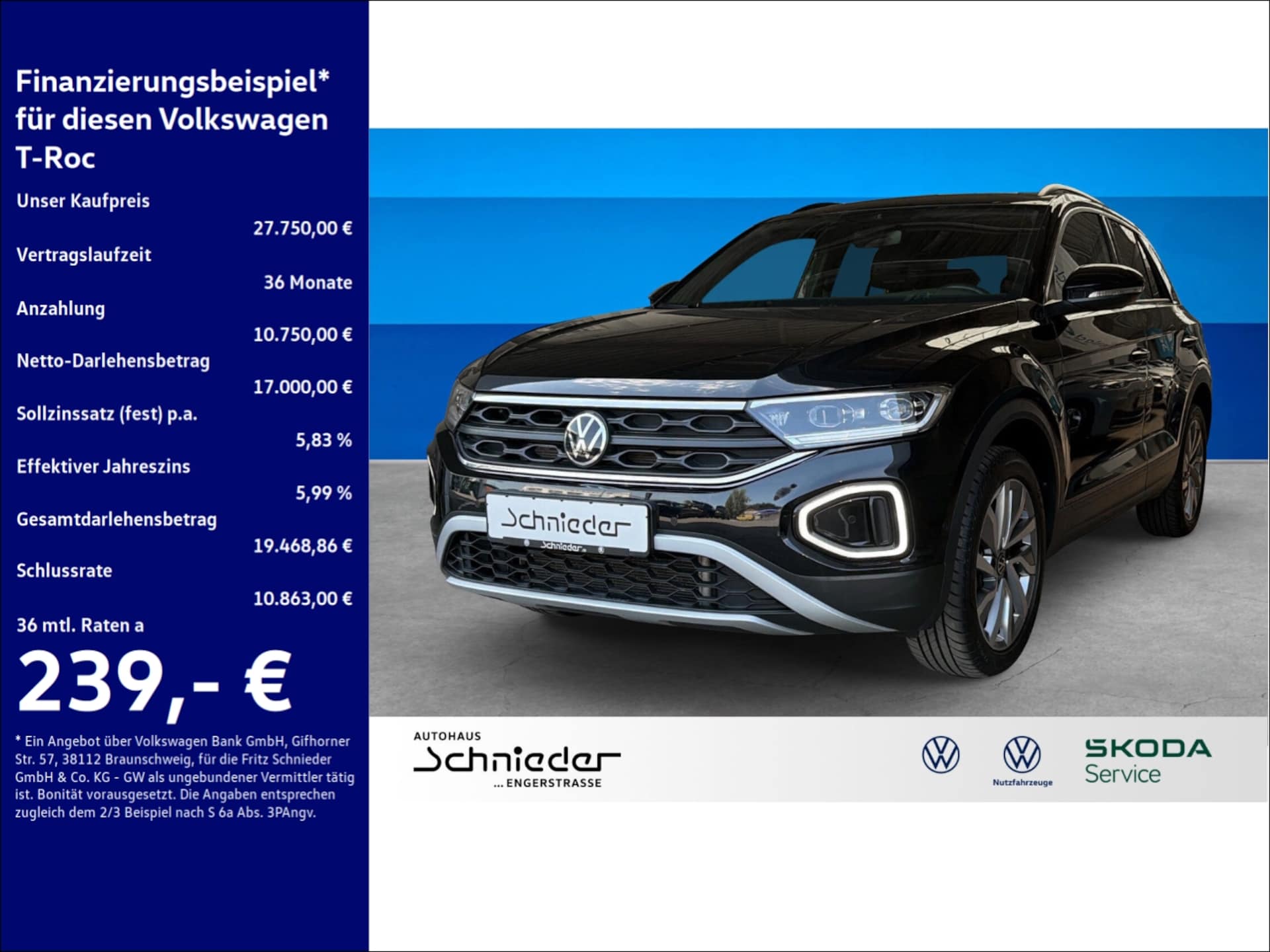 Volkswagen T-Roc Life