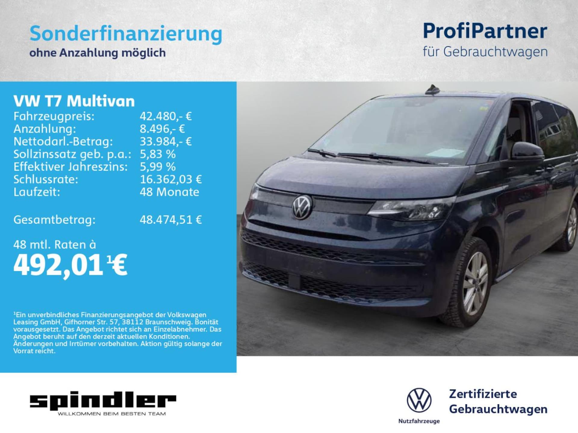 Volkswagen Multivan Basis-Modell