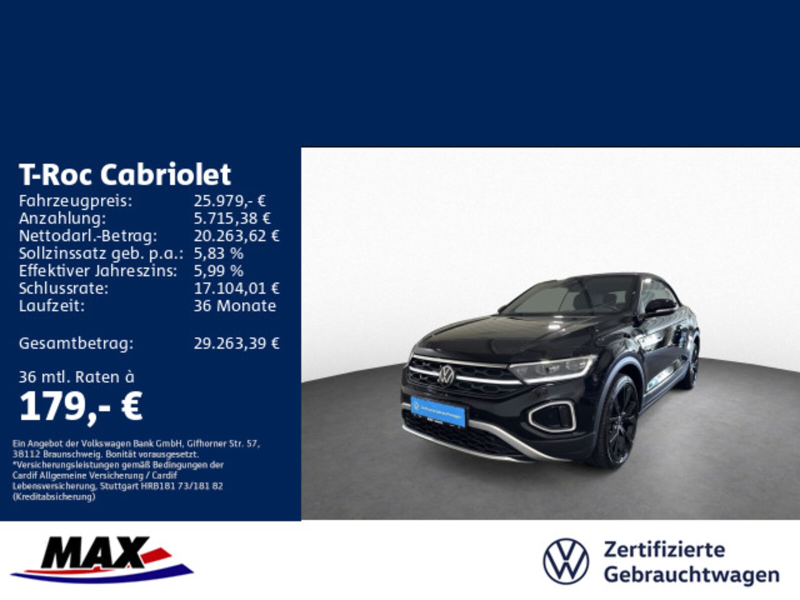 Volkswagen T-Roc Cabriolet – Bild 3