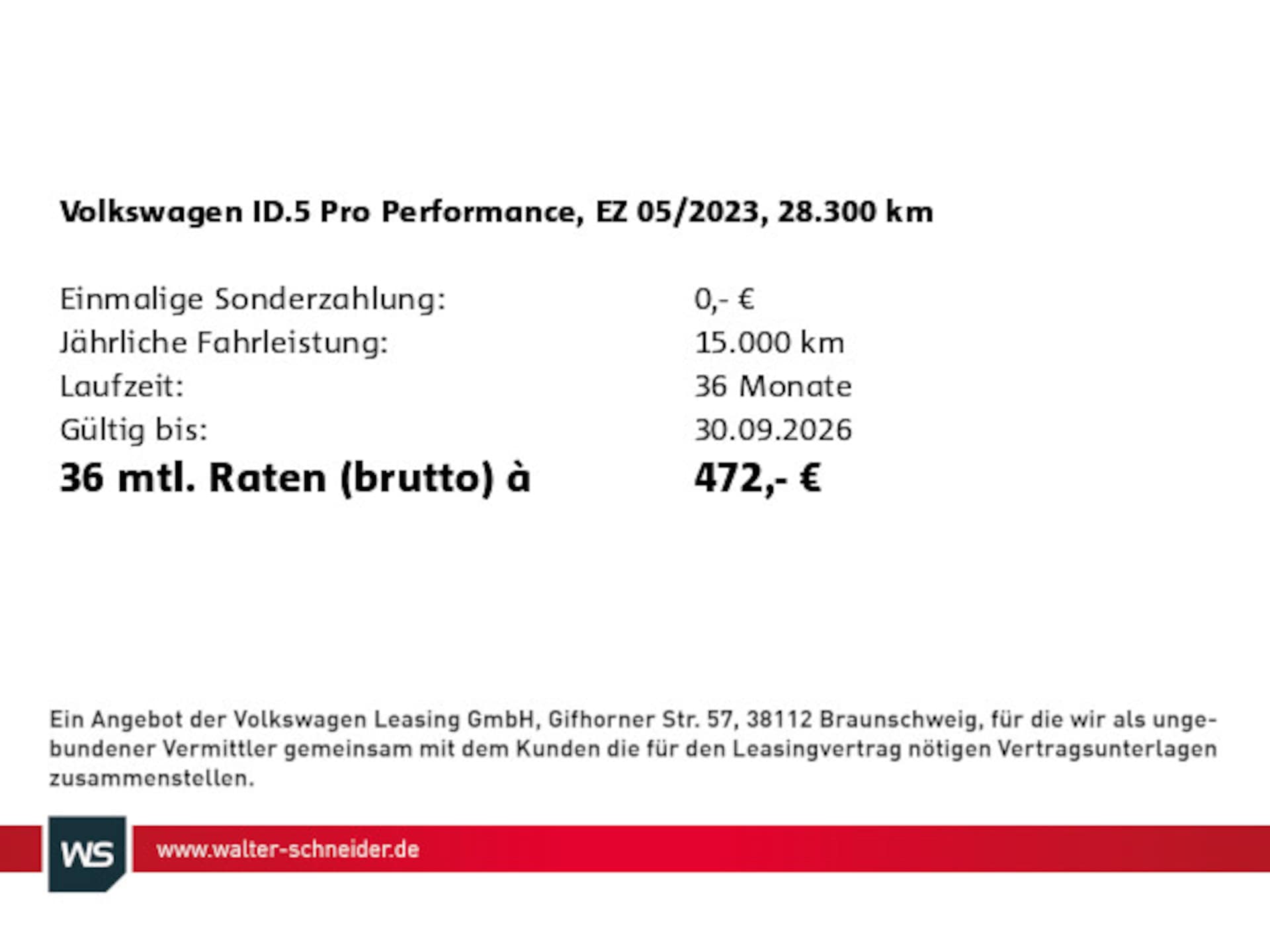 Volkswagen ID.5 Pro Performance
