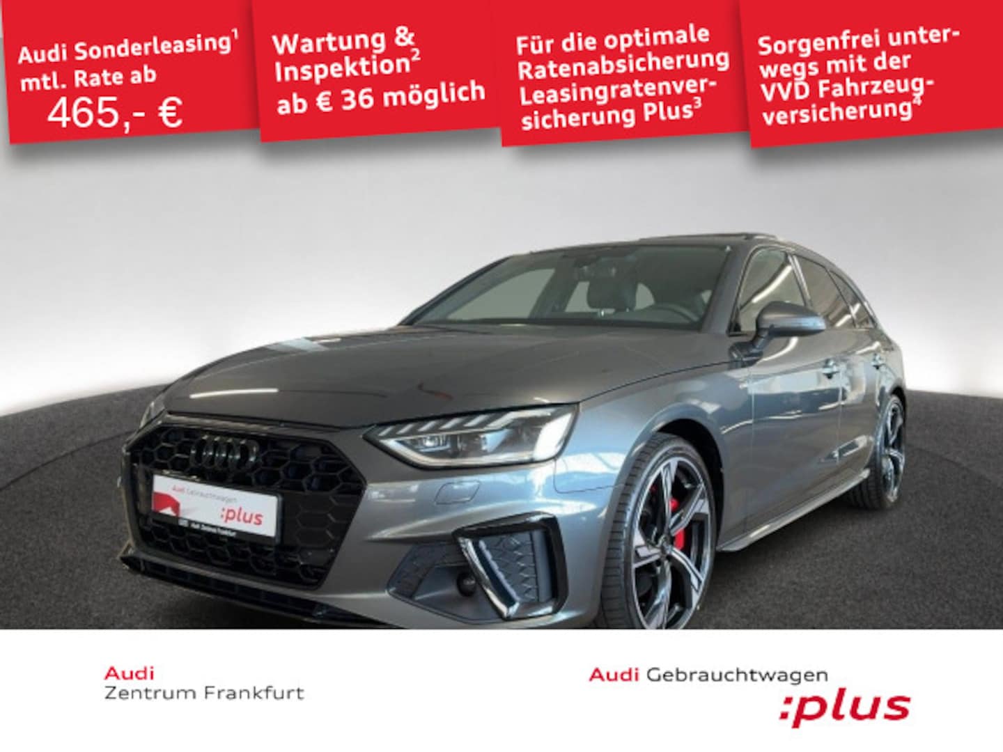 Bild über Audi A4 Avant S line 40 TFSI S tronic - für weitere Informationen kontaktieren Sie den Audi Partner