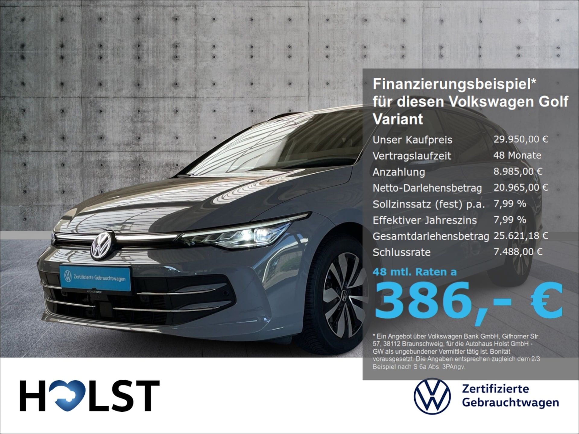 Volkswagen Golf Variant Goal
