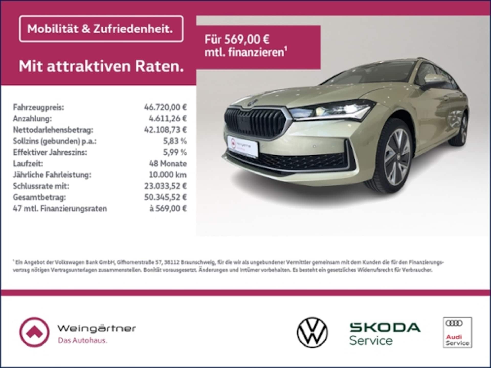 Skoda Superb Combi Selection