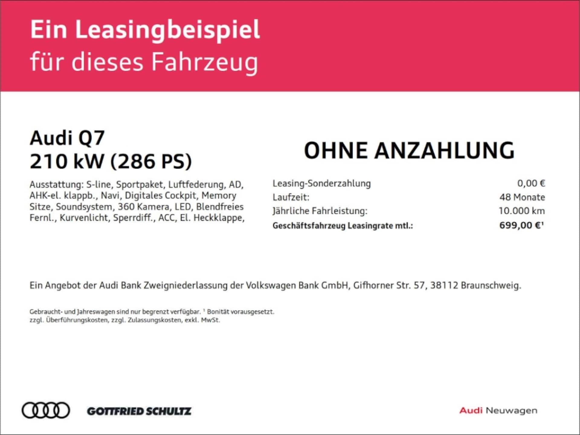 Audi Q7 SUV S line