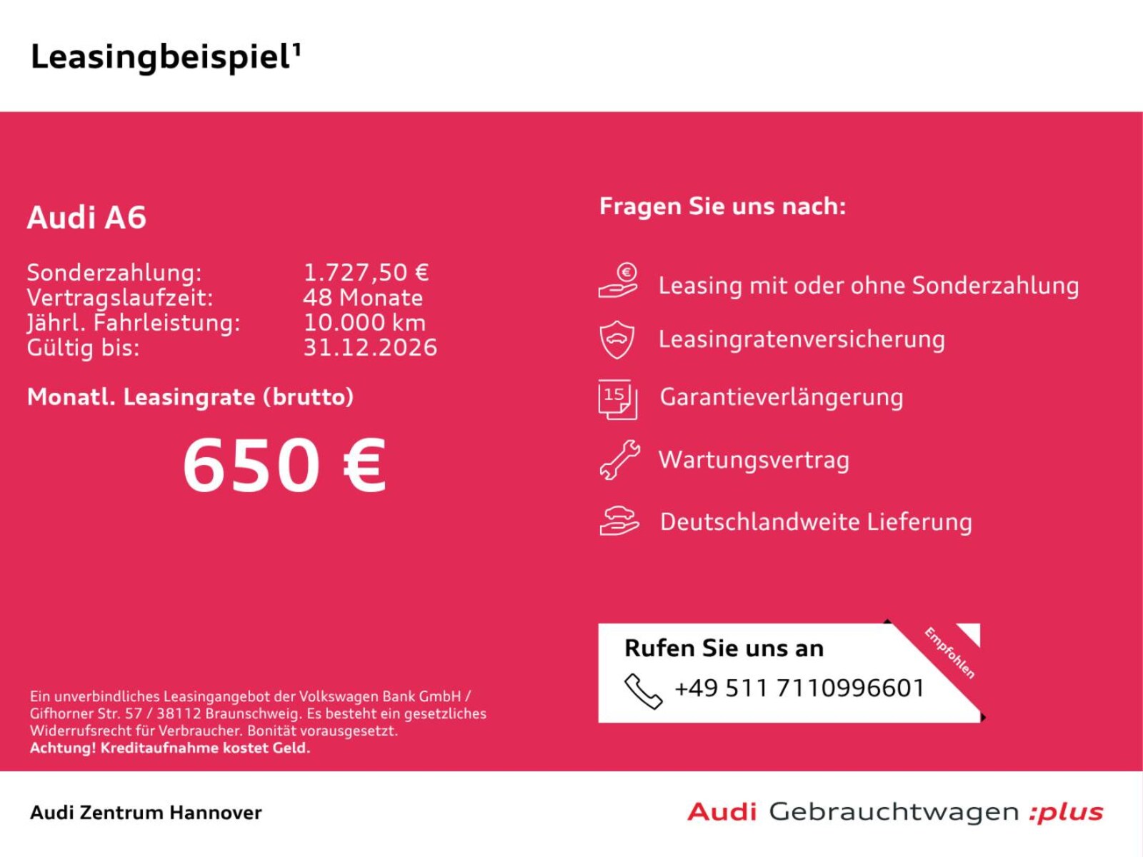 Audi A6 Limousine – Bild 2