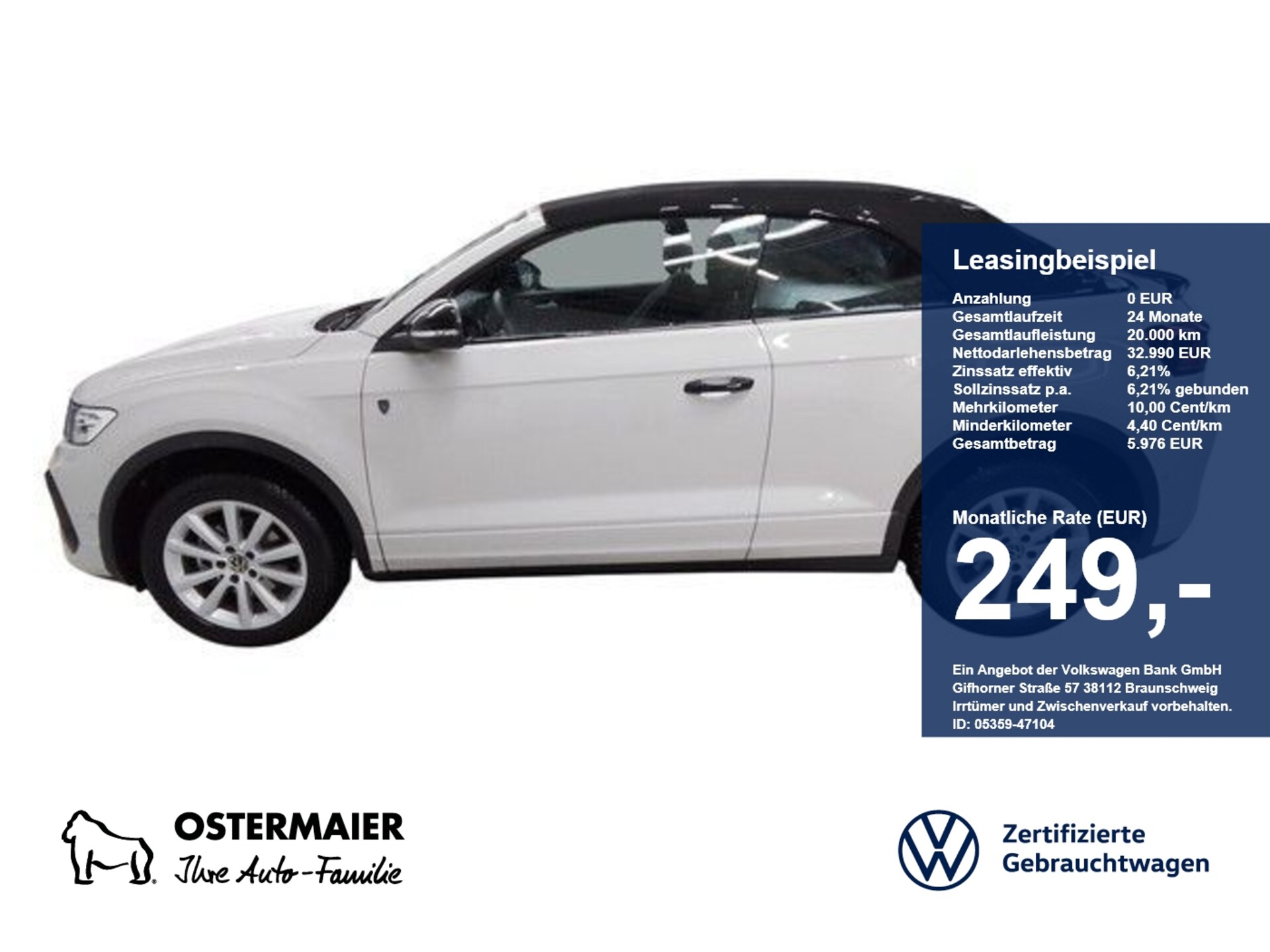 Volkswagen T-Roc Cabriolet R-Line