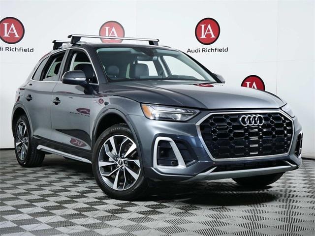Used 2022 Audi Q5 Premium Plus with VIN WA1EAAFYXN2124725 for sale in Richfield, Minnesota
