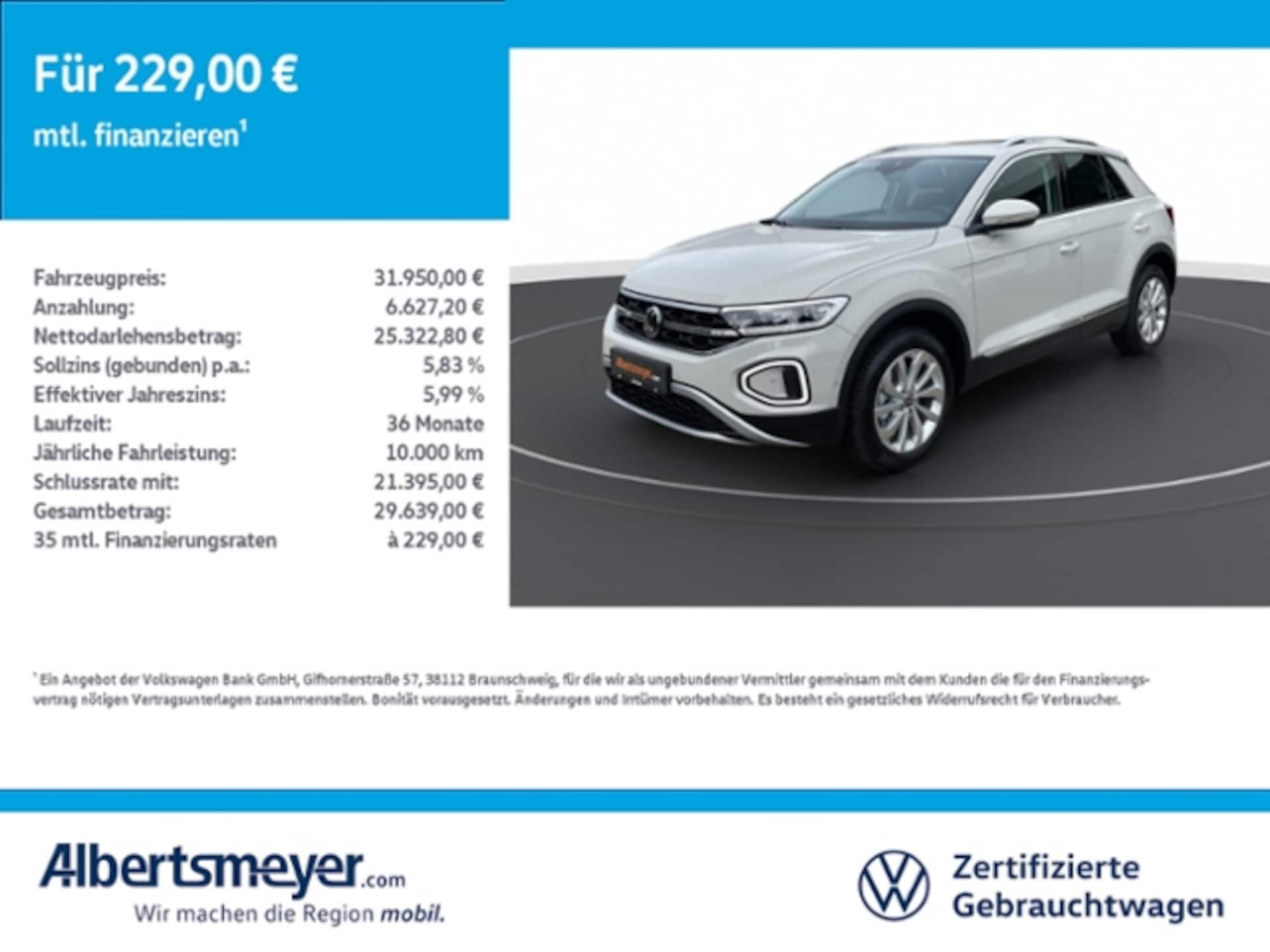 Volkswagen T-Roc Style