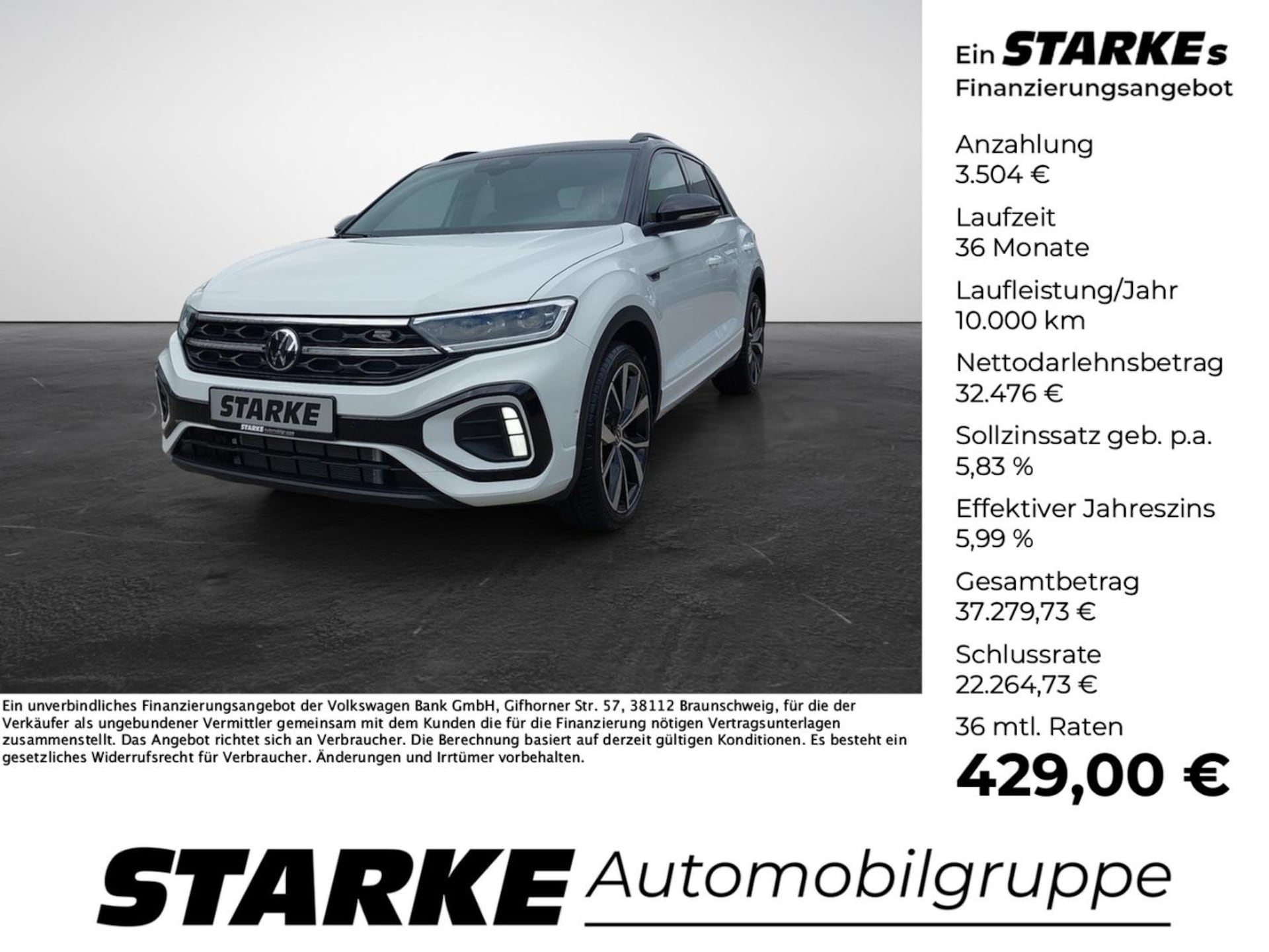 Volkswagen T-Roc R-Line