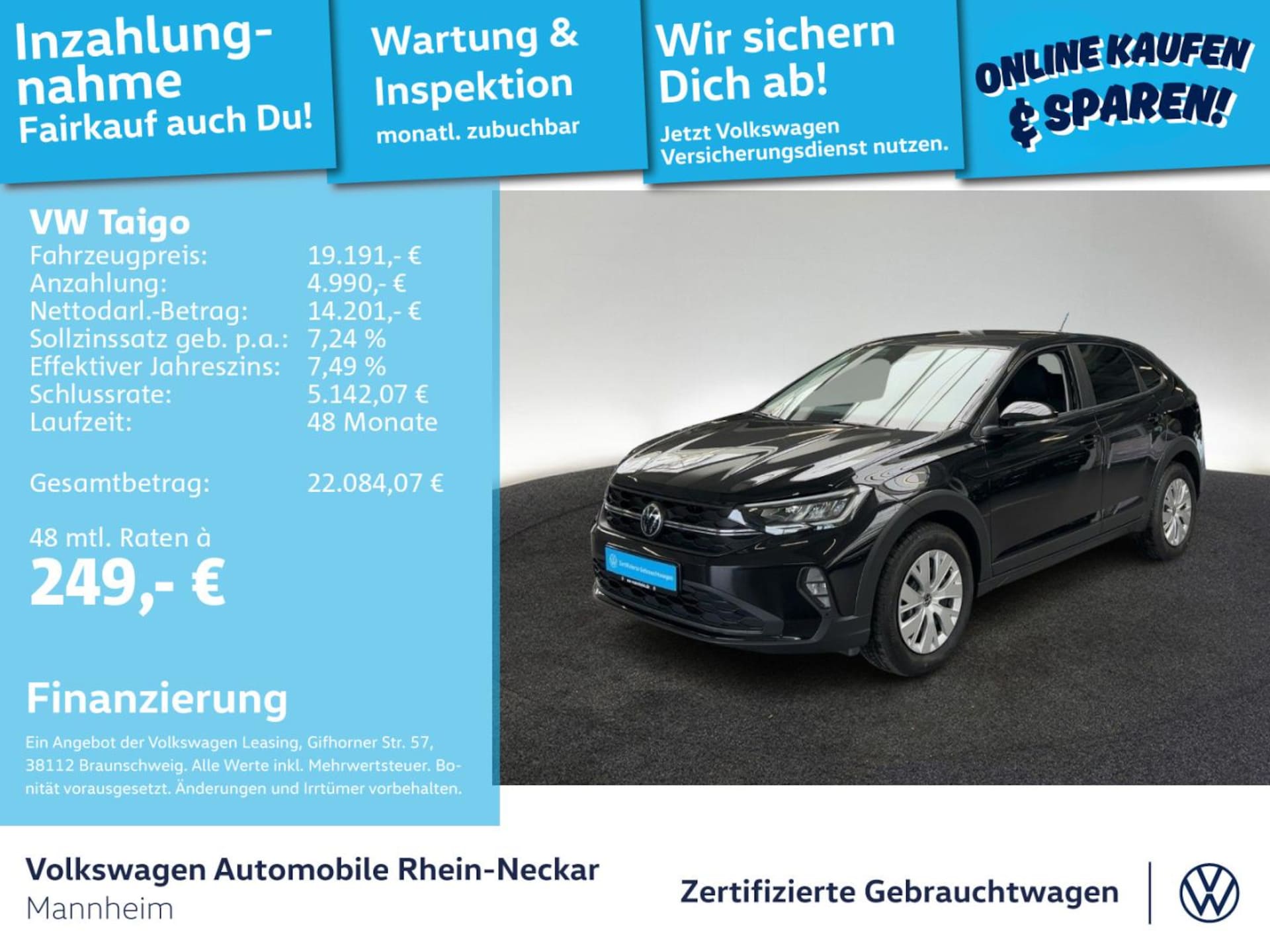 Volkswagen Taigo Basis-Modell