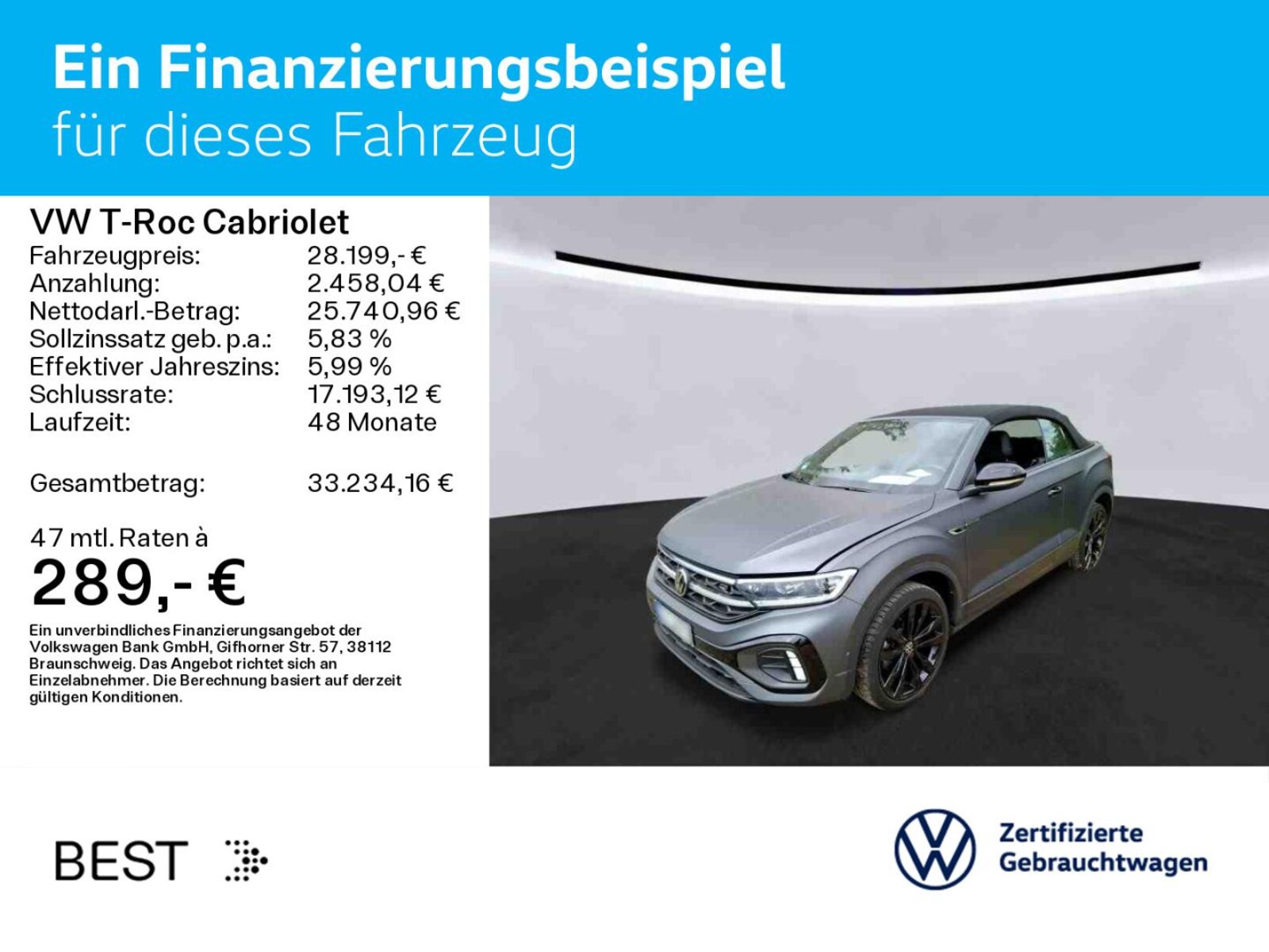 Volkswagen T-Roc Cabriolet – Bild 2