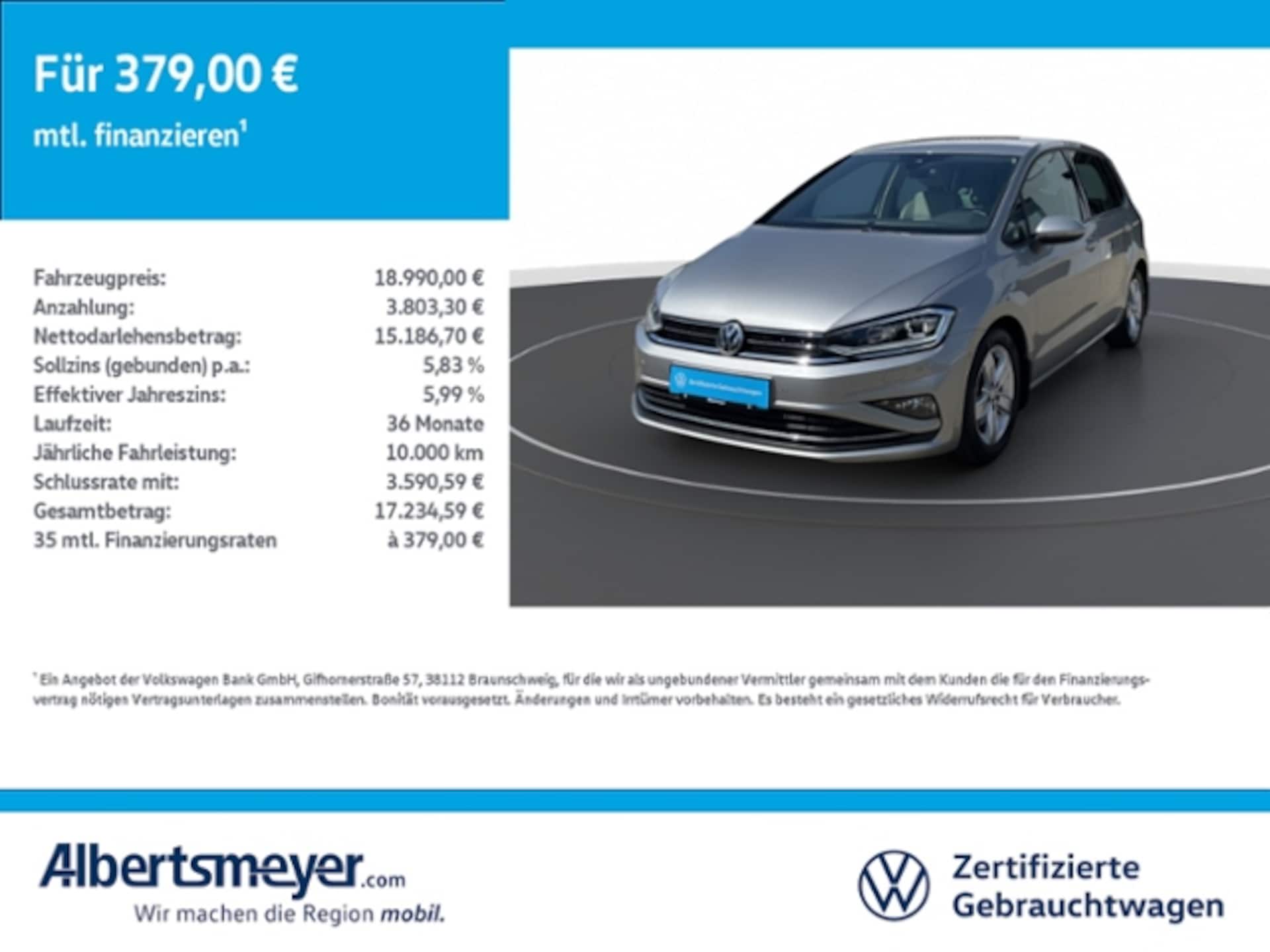 Volkswagen Golf Sportsvan Comfortline