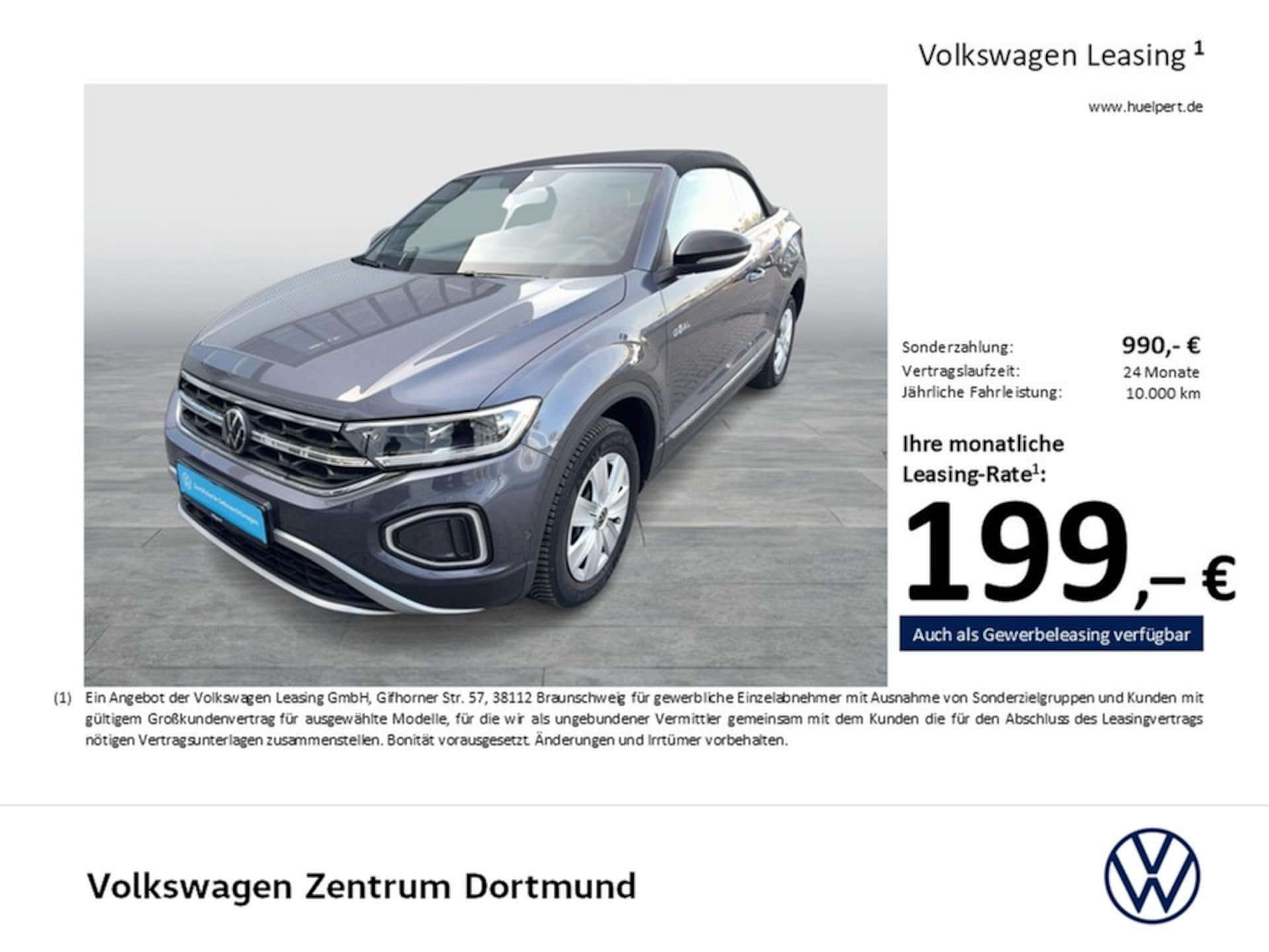 Volkswagen T-Roc Cabriolet Style