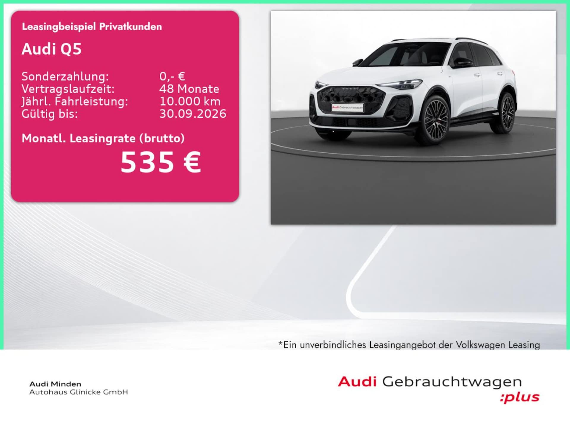 Audi Q5 SUV edition one