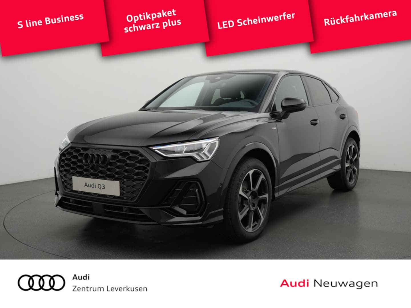 Bild über Audi Q3 Sportback TFSI 110 kW S tronic - für weitere Informationen kontaktieren Sie den Audi Partner