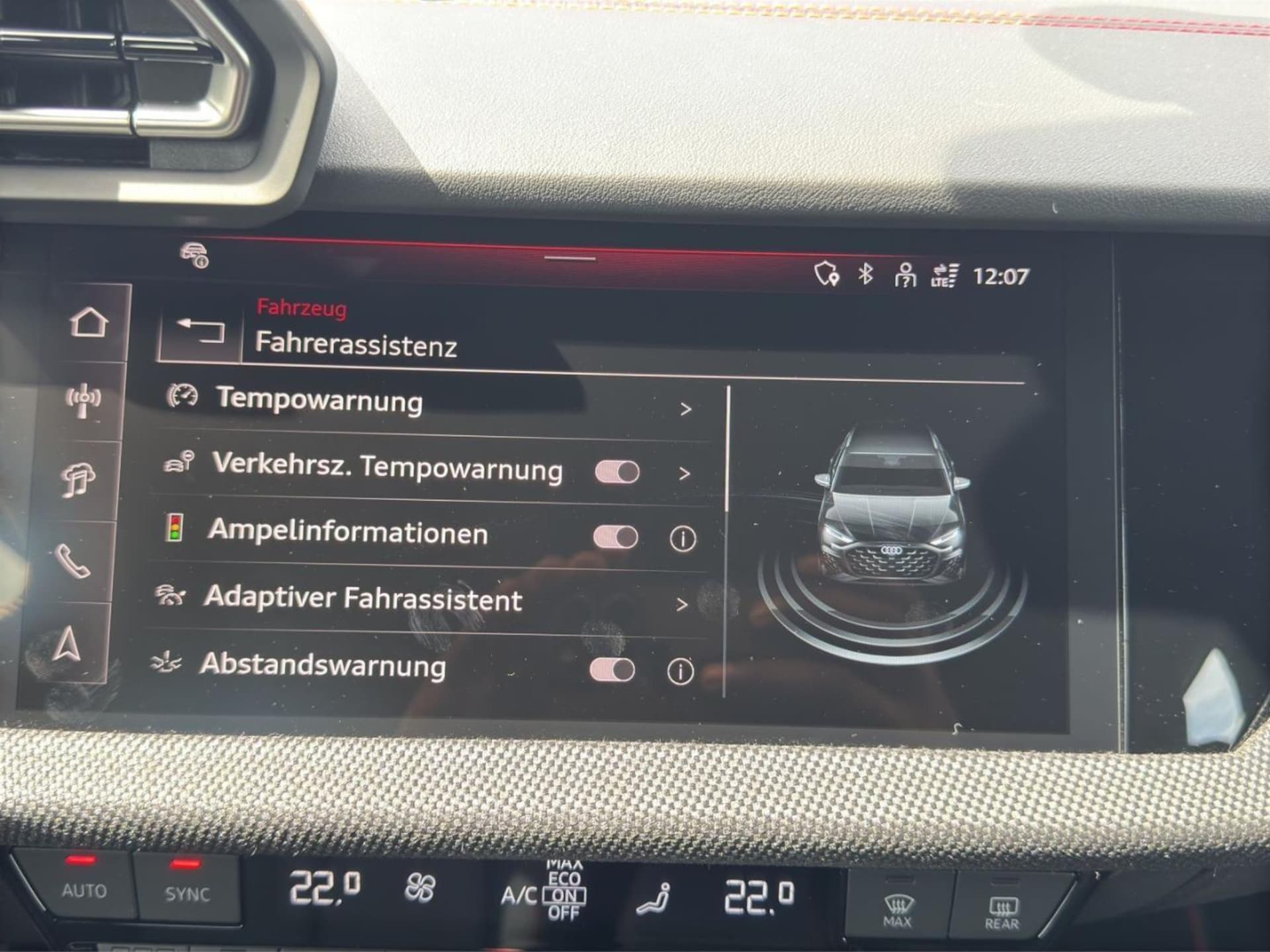 Audi A3 Sportback TFSI e S line