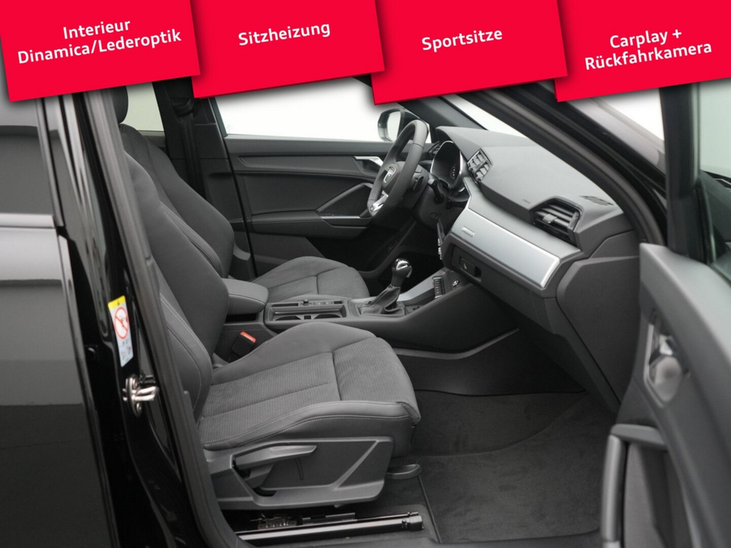 Bild über Audi Q3 Sportback TFSI 110 kW S tronic - für weitere Informationen kontaktieren Sie den Audi Partner