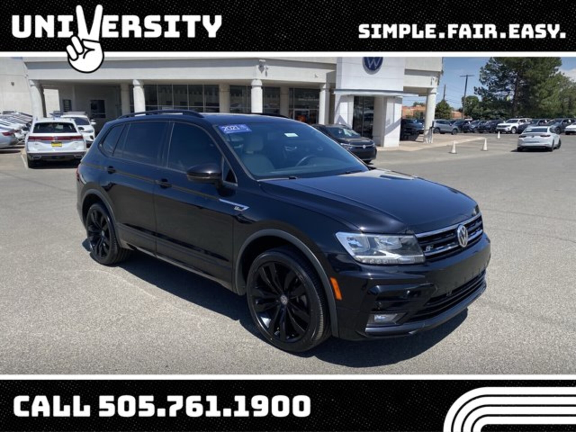 2021 Volkswagen Tiguan SE with 4MOTION® 2.0L Turbo 8-speed automatic