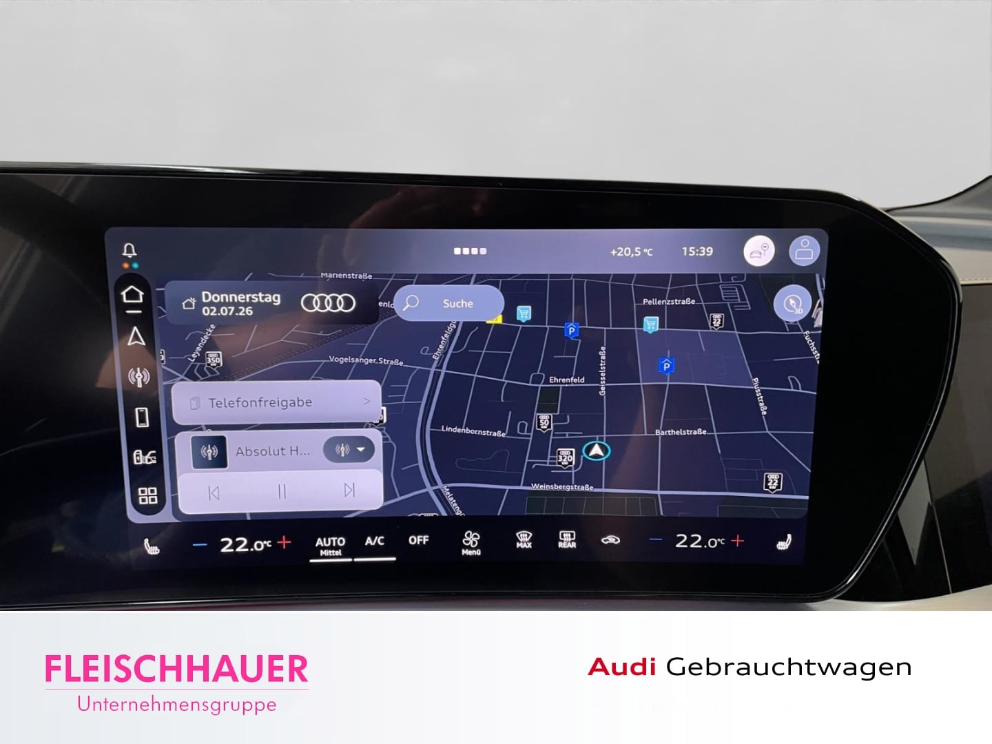 Bild über Audi Q4 SUV e-tron e-tron performance 210 kW - für weitere Informationen kontaktieren Sie den Audi Partner