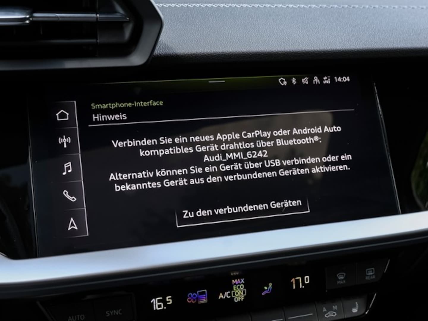 Bild über Audi A3 Sportback S line 40 TFSI quattro S tronic - für weitere Informationen kontaktieren Sie den Audi Partner