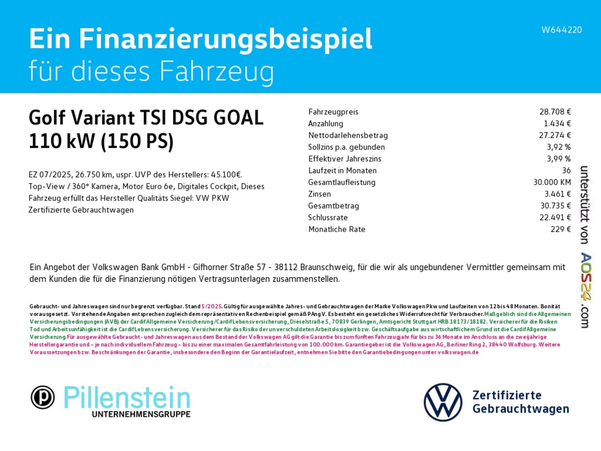 Volkswagen Golf Variant Goal