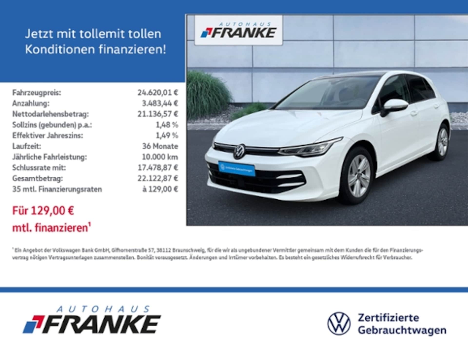 Volkswagen Golf Life