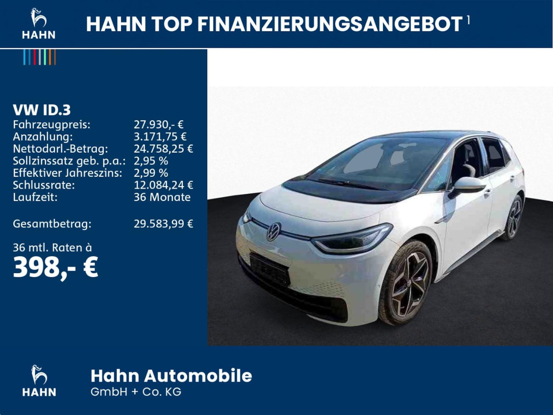 Volkswagen ID.3 Pro Performance