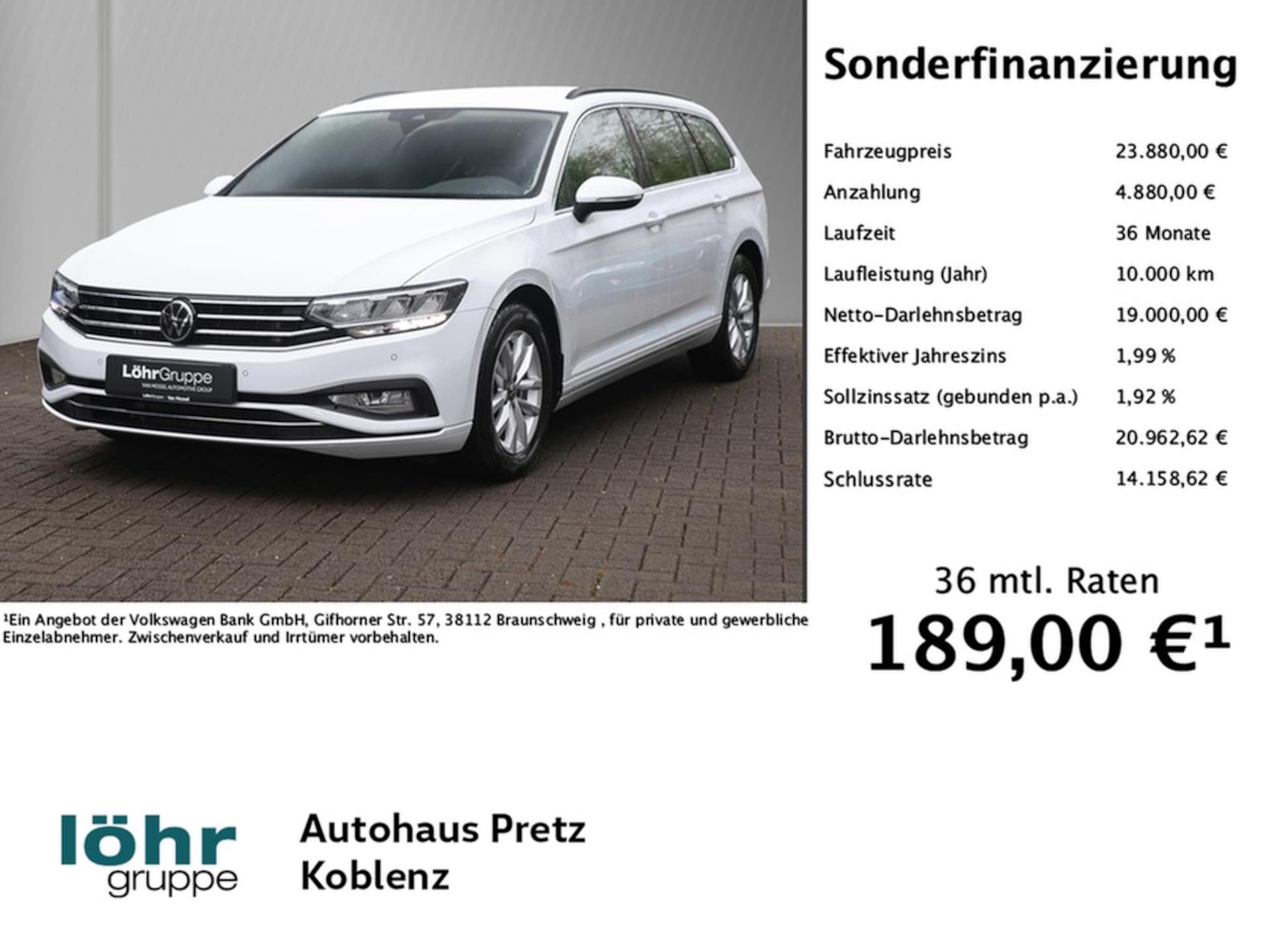 Volkswagen Passat Variant Business