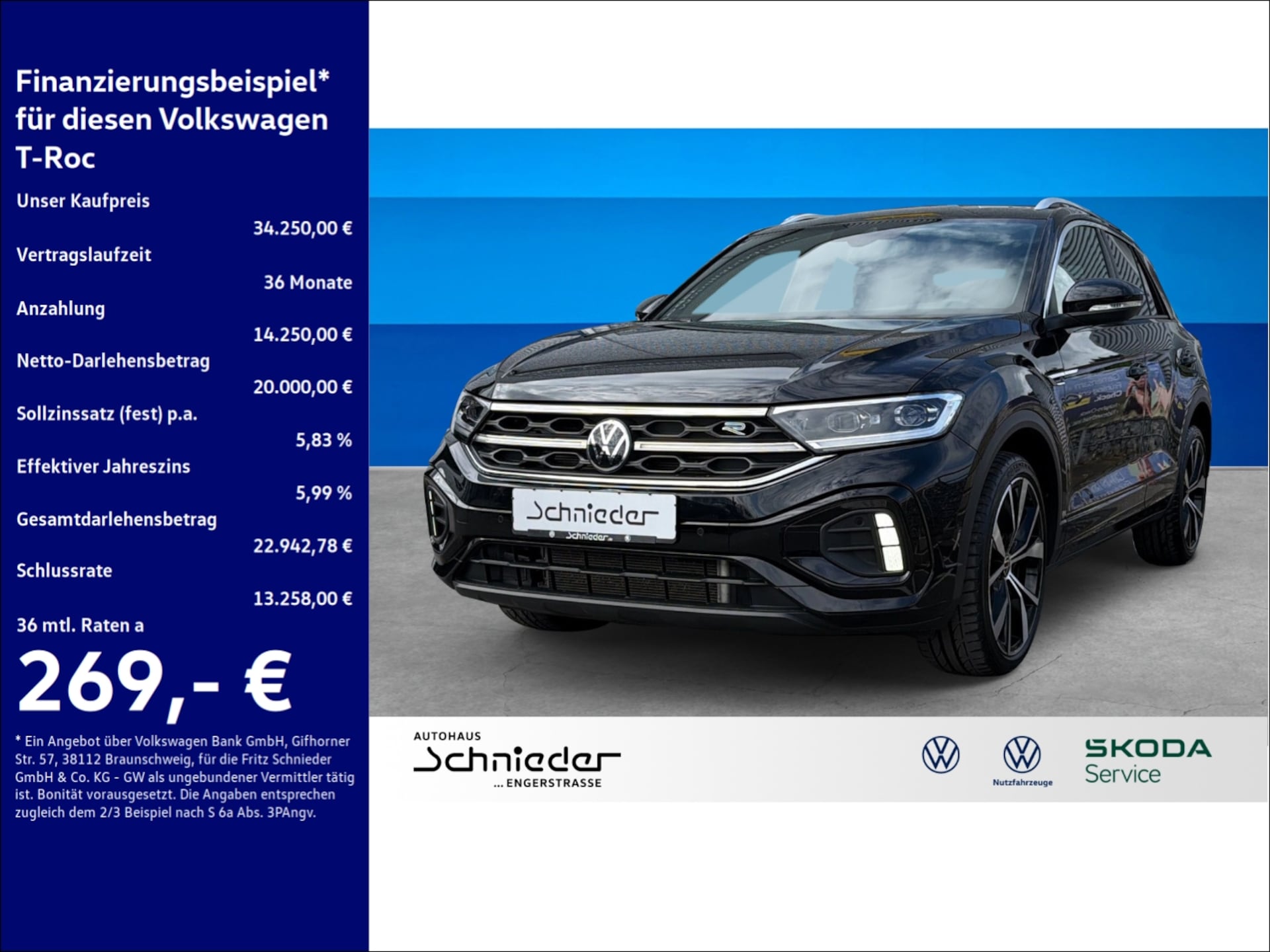 Volkswagen T-Roc R-Line