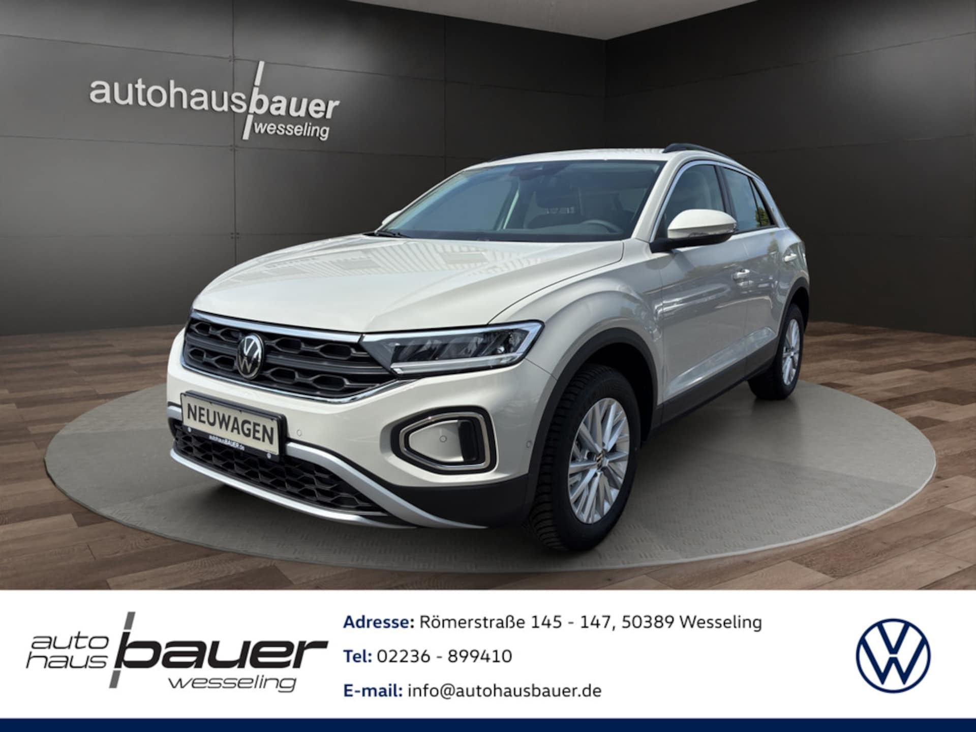 Volkswagen T-Roc 2025 — T-Roc 1.0 TSI Life *LED,APPSHZ,2ZonenKlima,Regensensor,Parklenkassiste