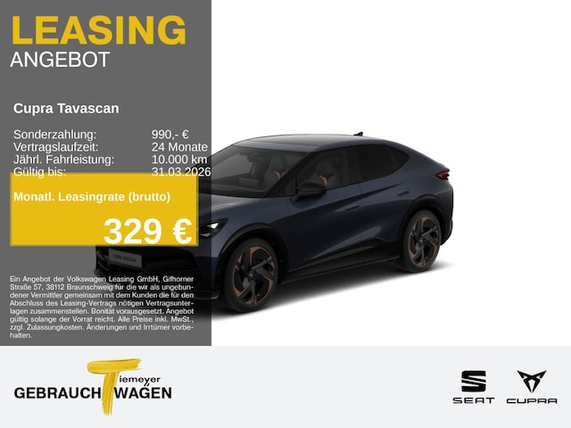 CUPRA Tavascan LM21 PANO eSITZE MATRIX HEAD-UP 360 (RA022976)