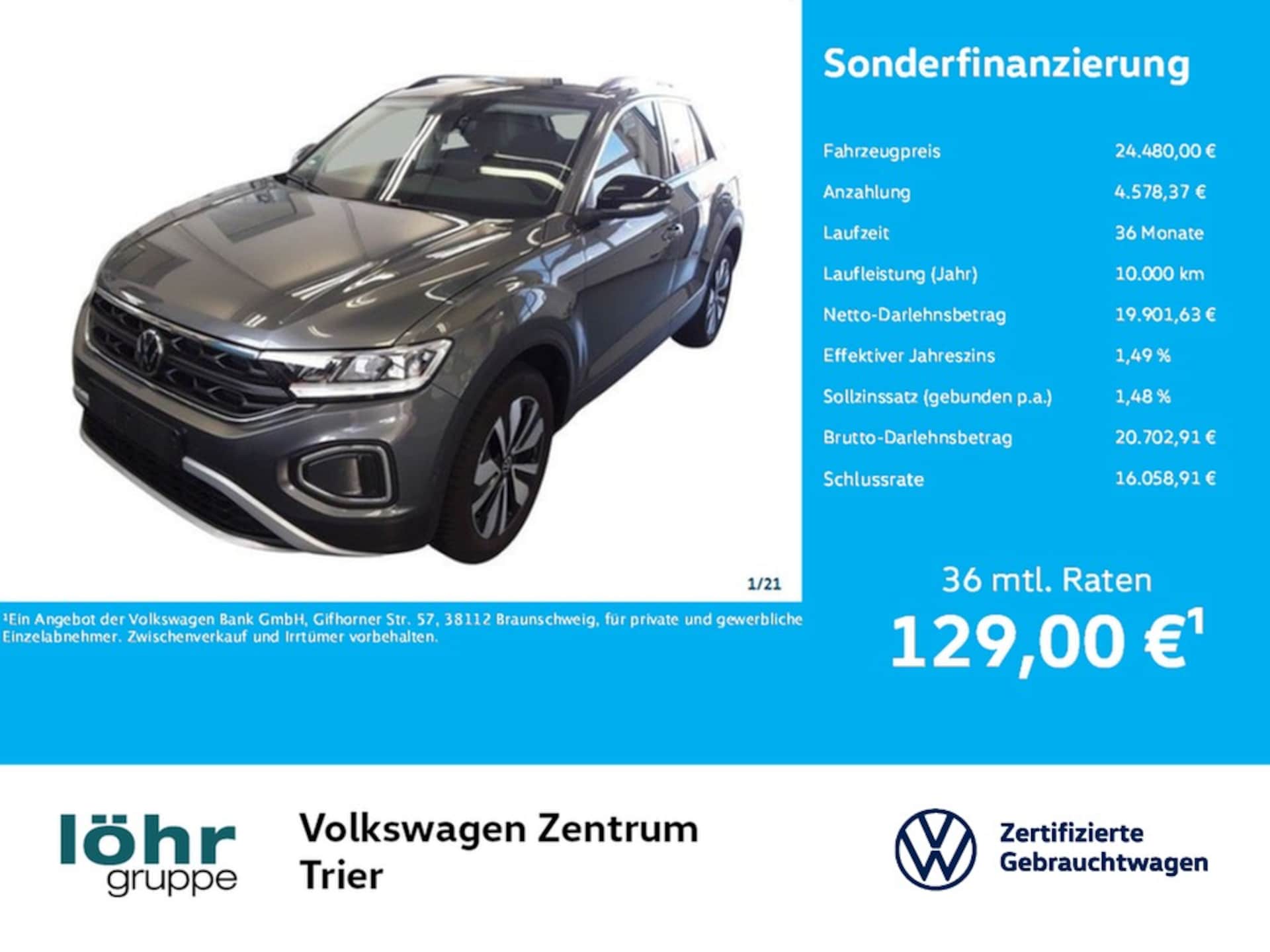 Volkswagen T-Roc Life